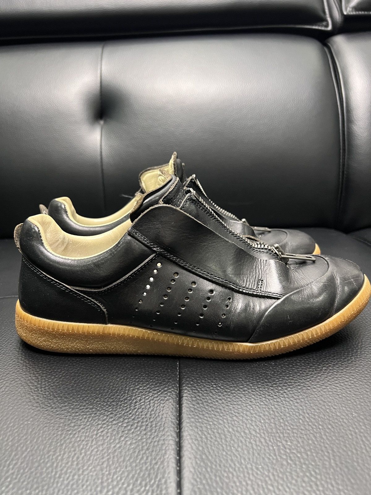 Maison Margiela Maison Margiela Zip Future Low-Top Sneakers Size US 7 / EU 40 - 4 Thumbnail