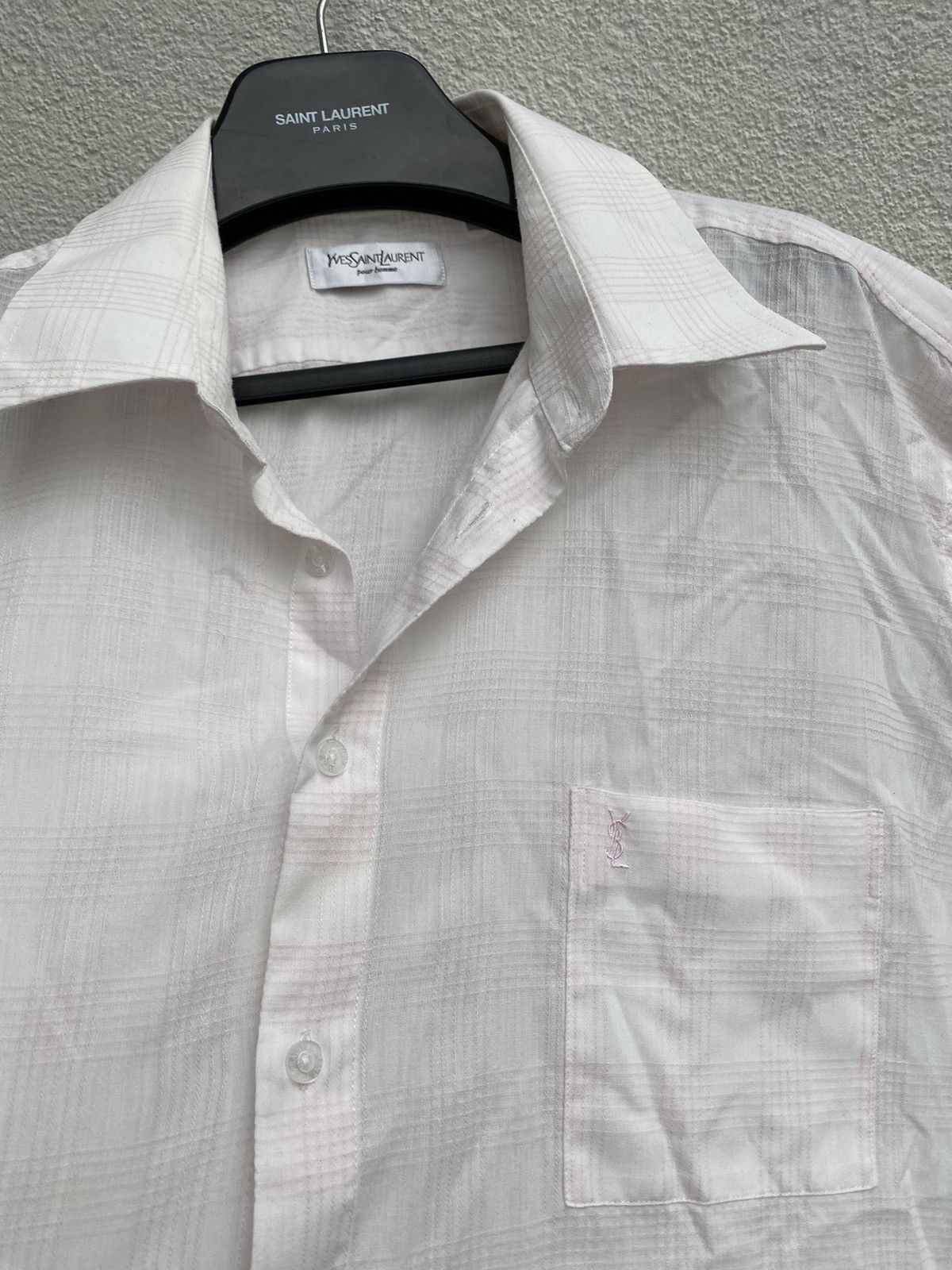Yves Saint Laurent Super Soft YSL Shirt White Summer Size US XXL / EU 58 / 5 - 15 Thumbnail