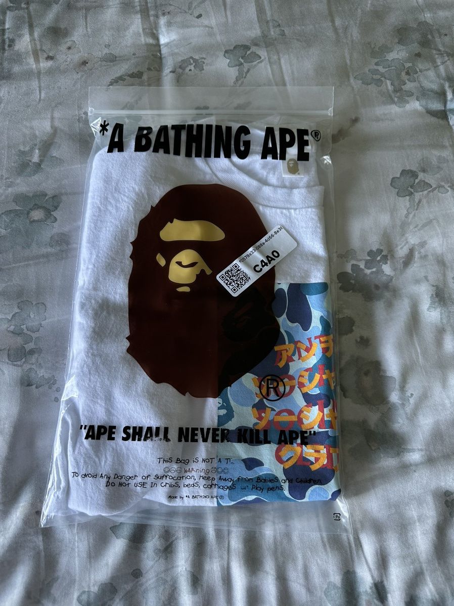 Anti Social Social Club × Bape Bape x Anti Social Social Club ABC Camo Box Tee Size US M / EU 48-50 / 2 - 5 Thumbnail