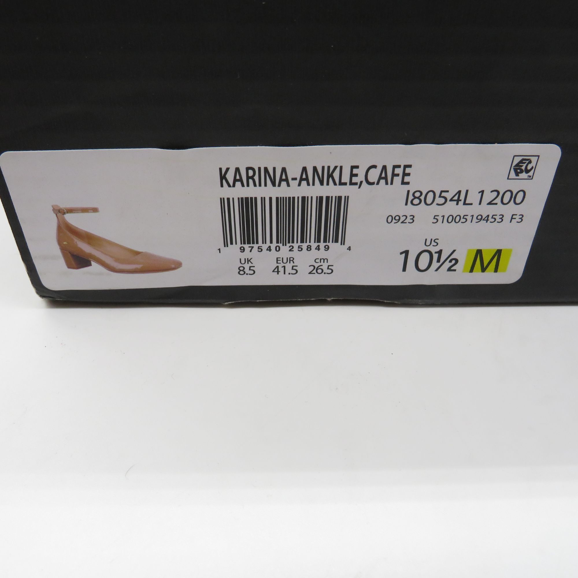 Naturalizer Naturalizer Karina Cafe Patent Leather Ankle Strap Block Hee Size US 10.5 / IT 40.5 - 2 Thumbnail
