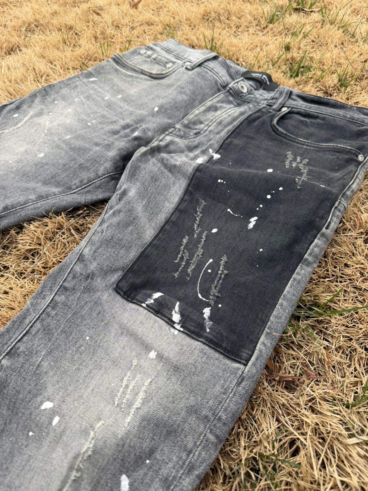 Purple Brand Purple Black Tag Jeans Size US 31 - 2 Thumbnail