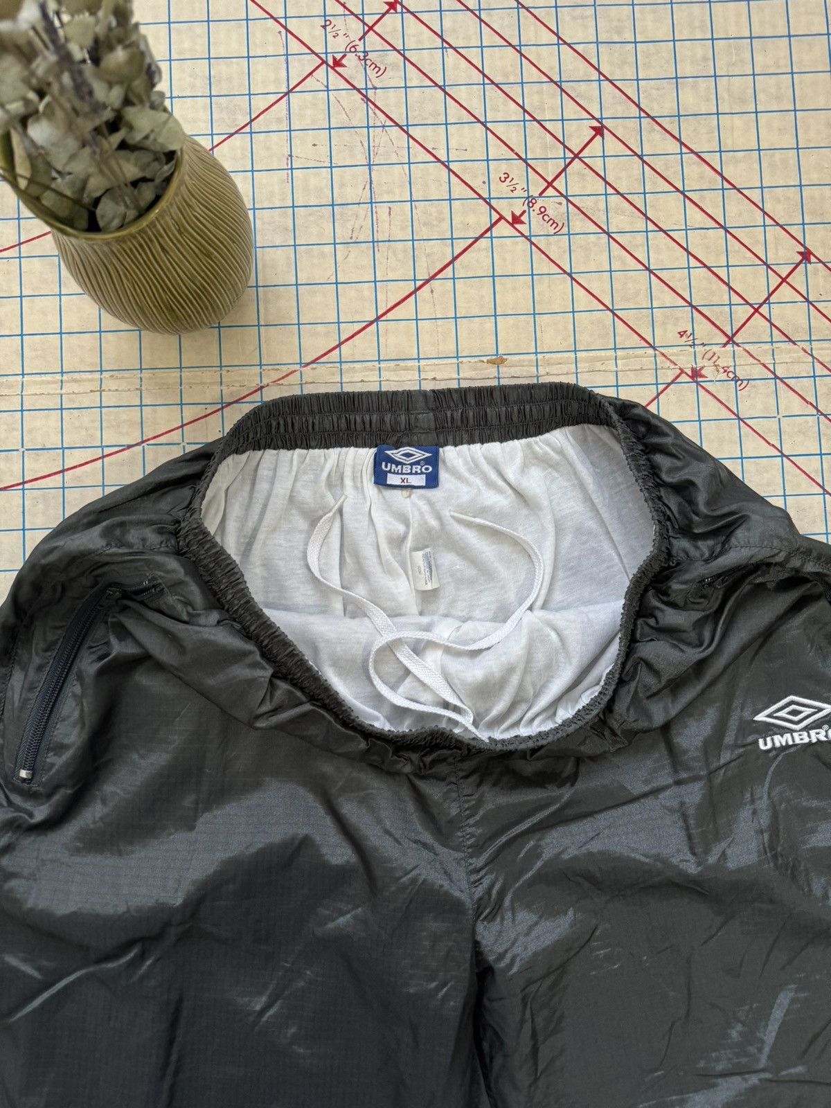 Umbro × Vintage Vintage Umbro Track Pants Greenish Grey Size XL Size US 36 / EU 52 - 7 Thumbnail