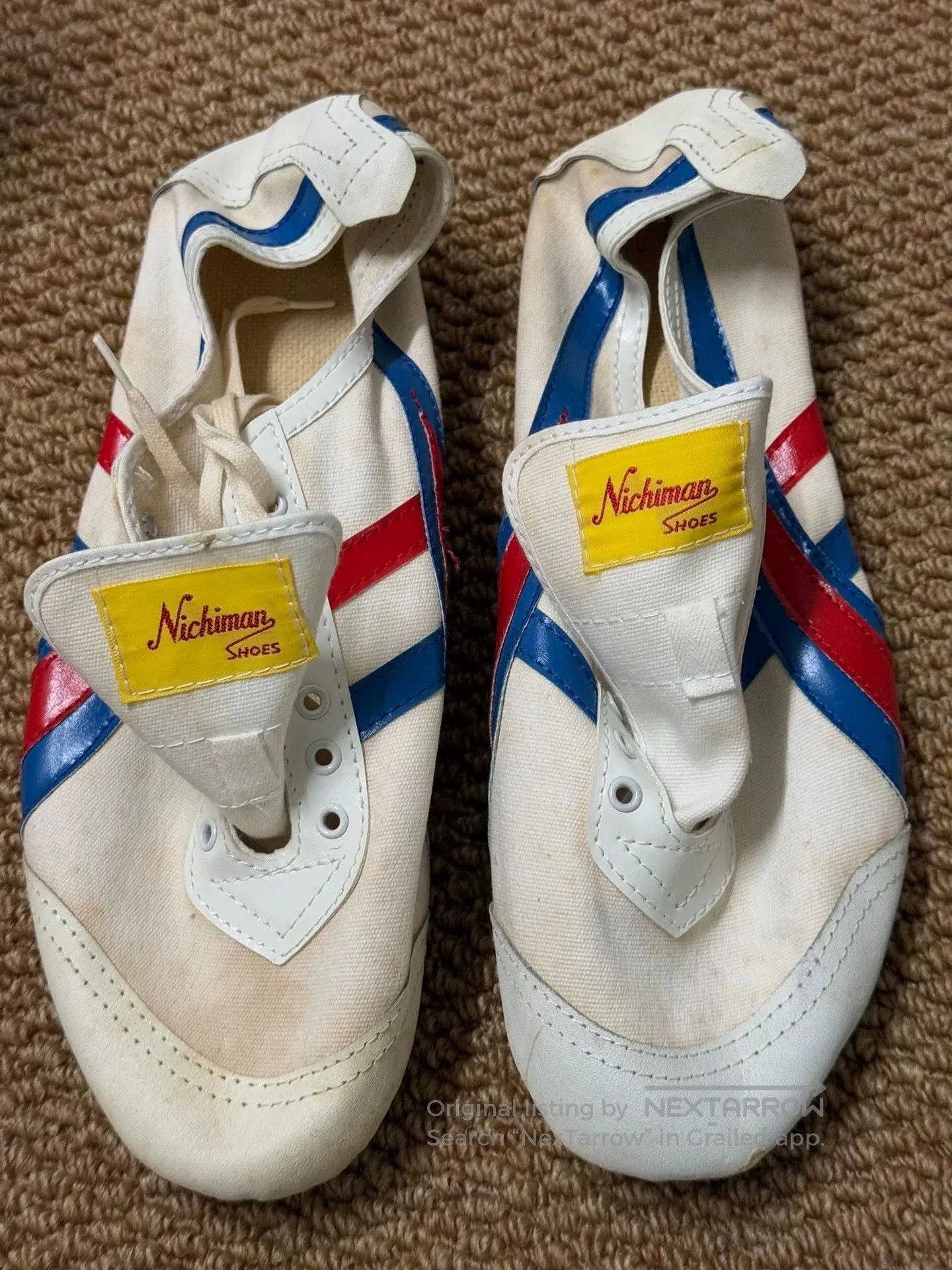 Japanese Brand Rare 1980s Nichiman Sneakers. Size US 10 / EU 43 - 1 Thumbnail