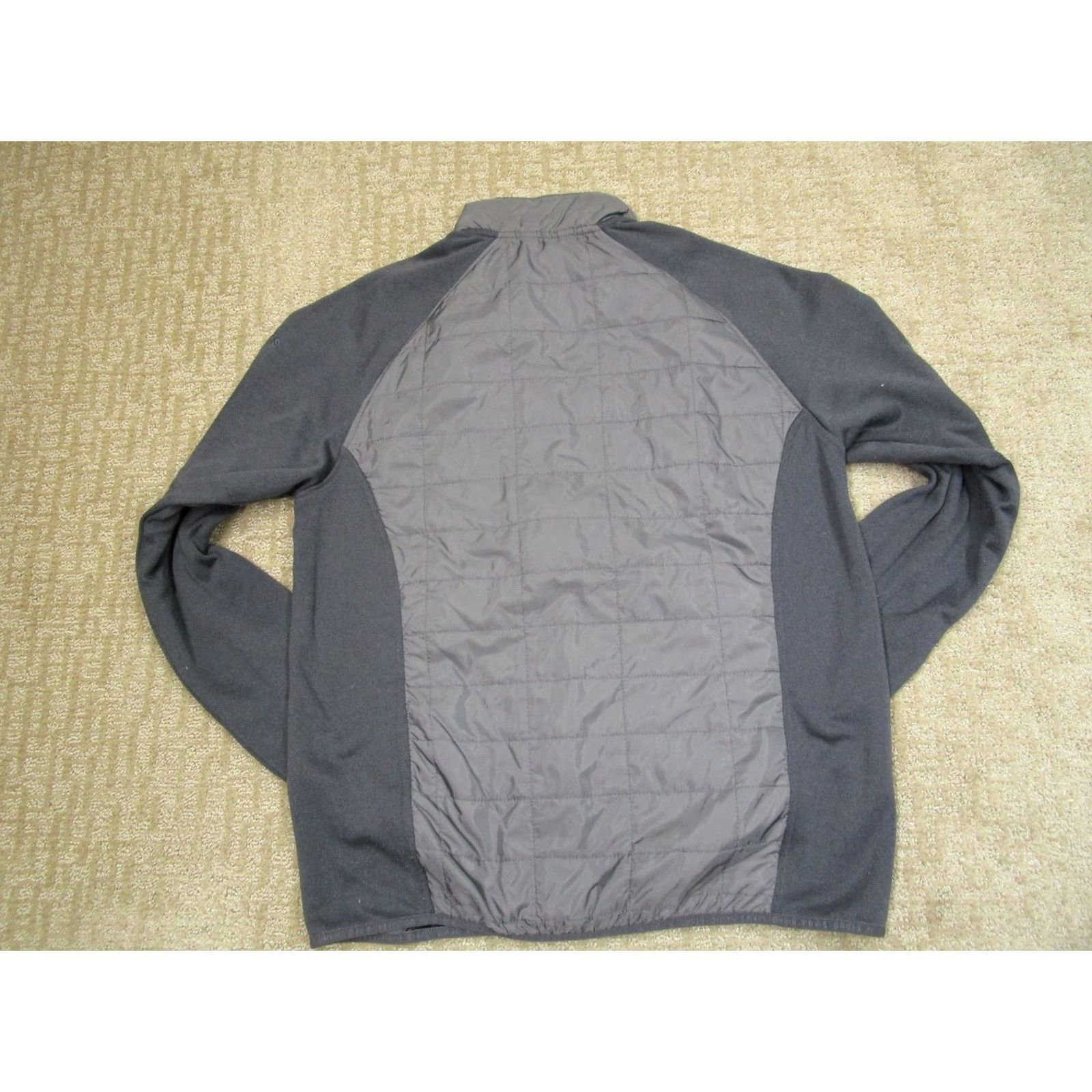 Orvis Orvis Jacket Mens M Gray Performance Full Zip Quilted Hybrid Fleece Hiking Size US M / EU 48-50 / 2 - 3 Thumbnail