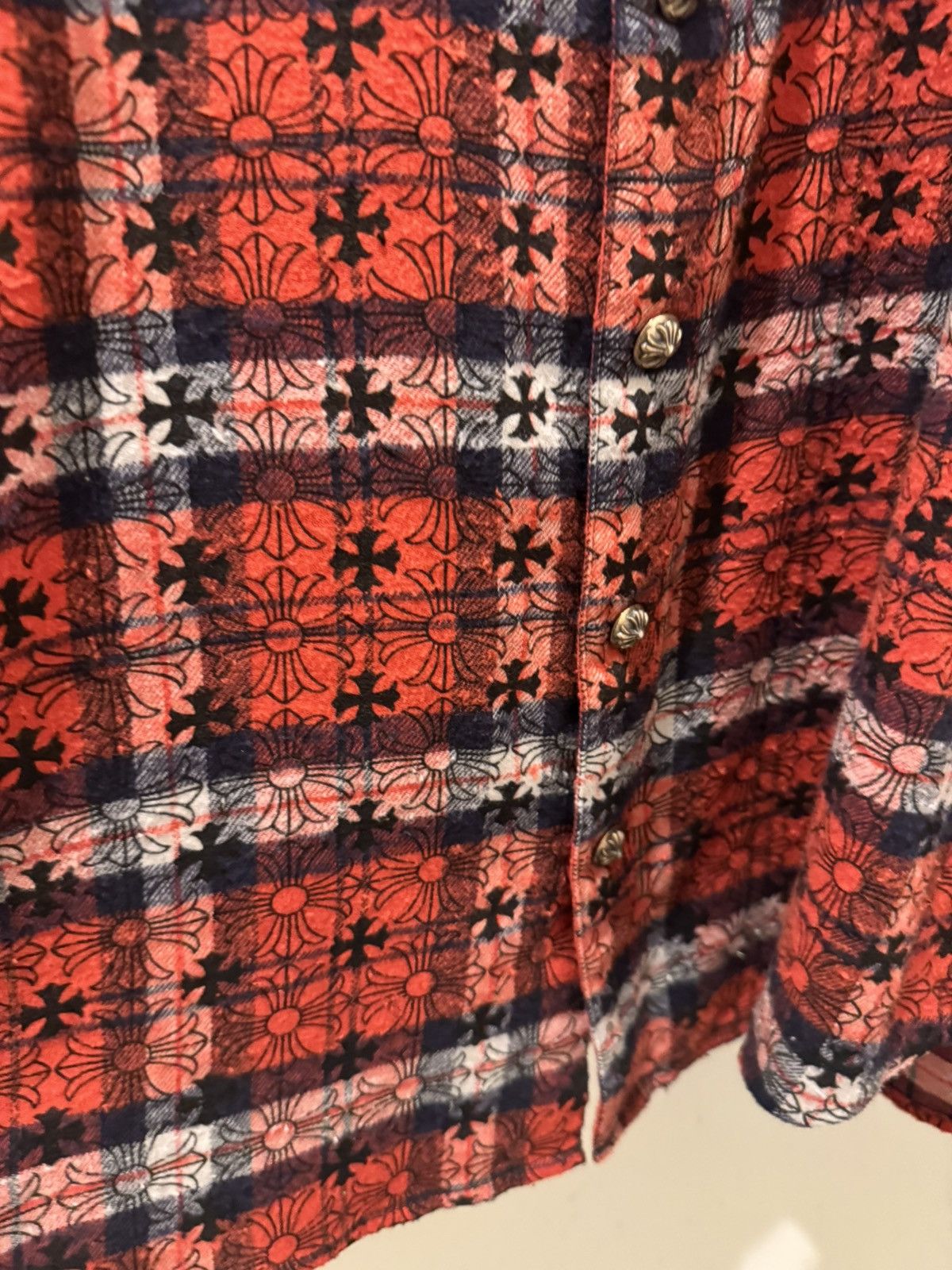 Chrome Hearts Chrome Hearts Loose Ends Shirt Flannel Size US M / EU 48-50 / 2 - 5 Thumbnail