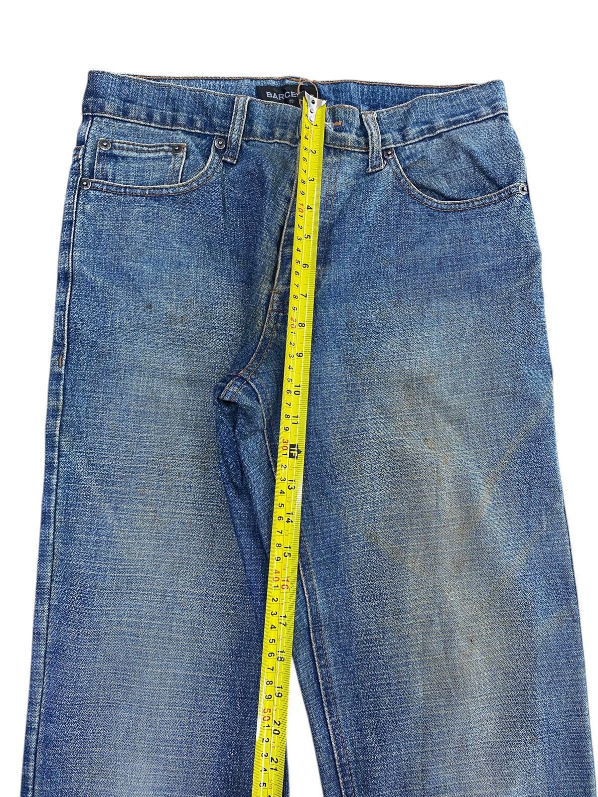 Japanese Brand Barcedons Japanese Brand Mud Faded Wash Style Loose Jeans Size US 30 / EU 46 - 6 Thumbnail