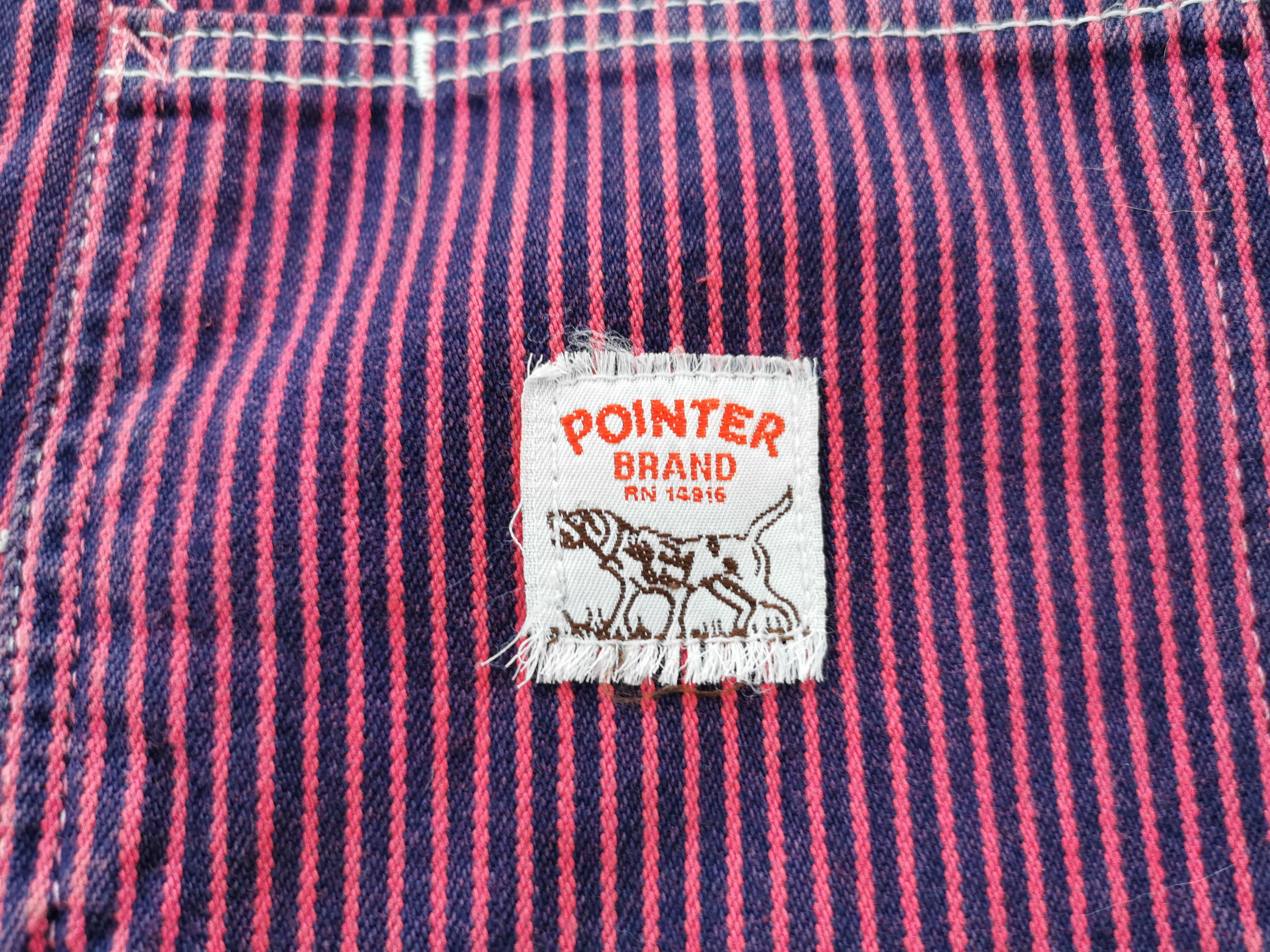 Pointer Vintage 80s Pointer Hickory Denim Jacket Size S Size US S / EU 44-46 / 1 - 4 Thumbnail
