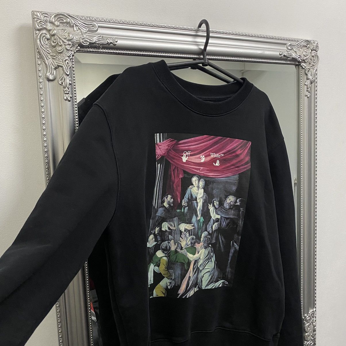 Off-White Off-White Sweatshirt print big logo Size US L / EU 52-54 / 3 - 5 Thumbnail