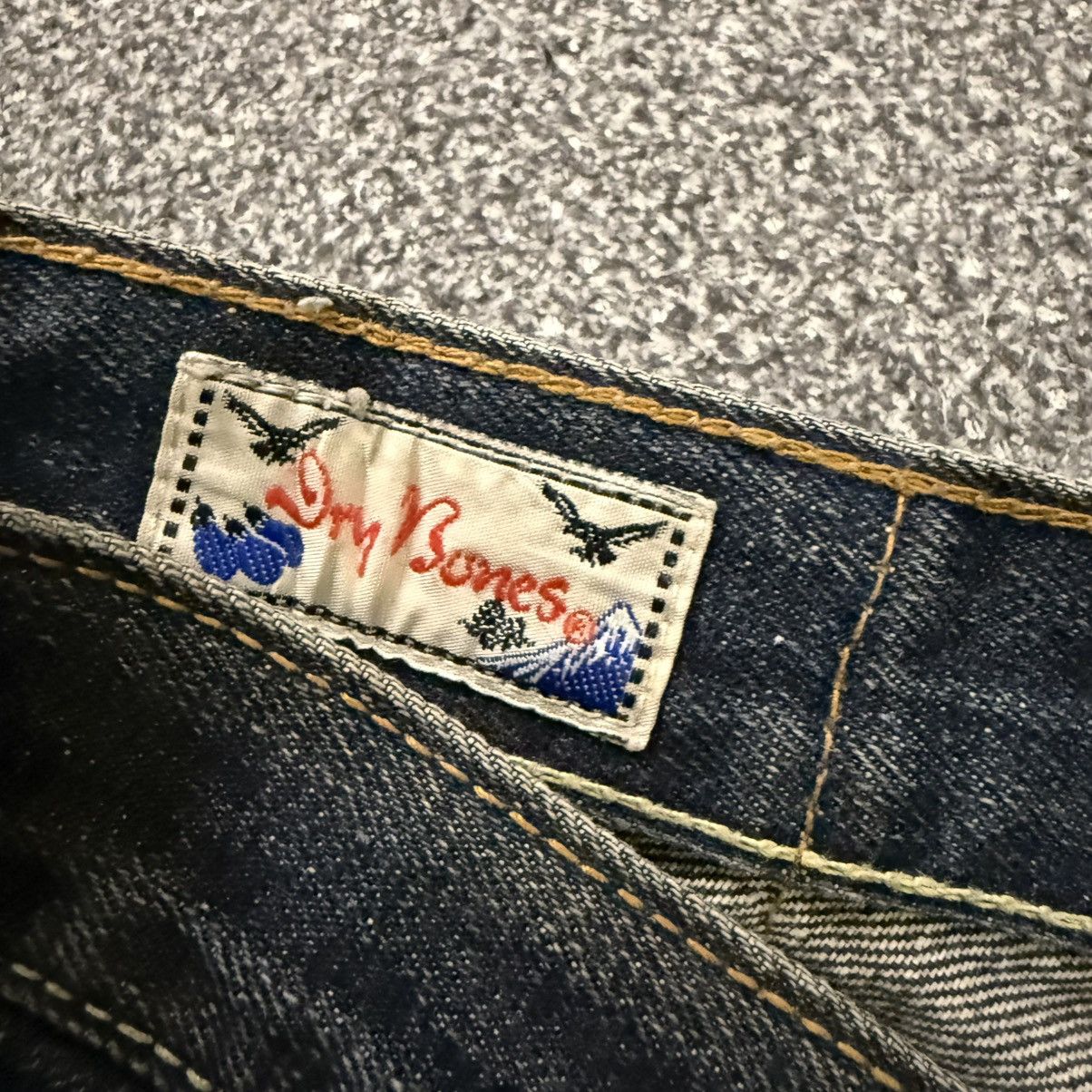 Studio D'Artisan Vintage Selvedge Dry Bones Fading Japanese Raw Denim Size US 32 / EU 48 - 12 Thumbnail