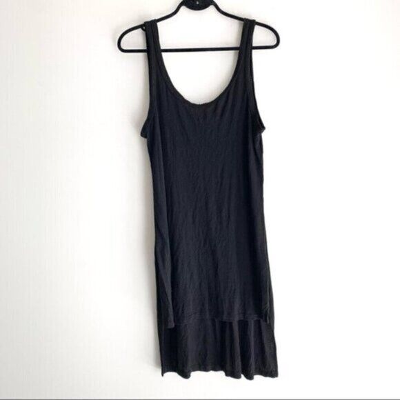 Other LNA Women's Tank Dress High Low Sleeveless Gauze Black XS Size XS / US 0-2 / IT 36-38 - 3 Thumbnail