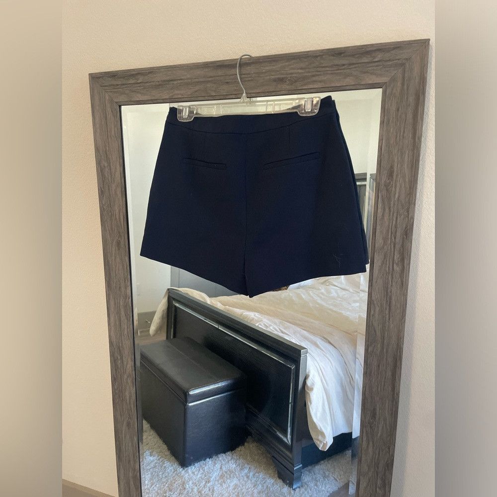 Other Endless rose high waist navy blue shorts with lion button Size 28" / US 6 / IT 42 - 4 Thumbnail