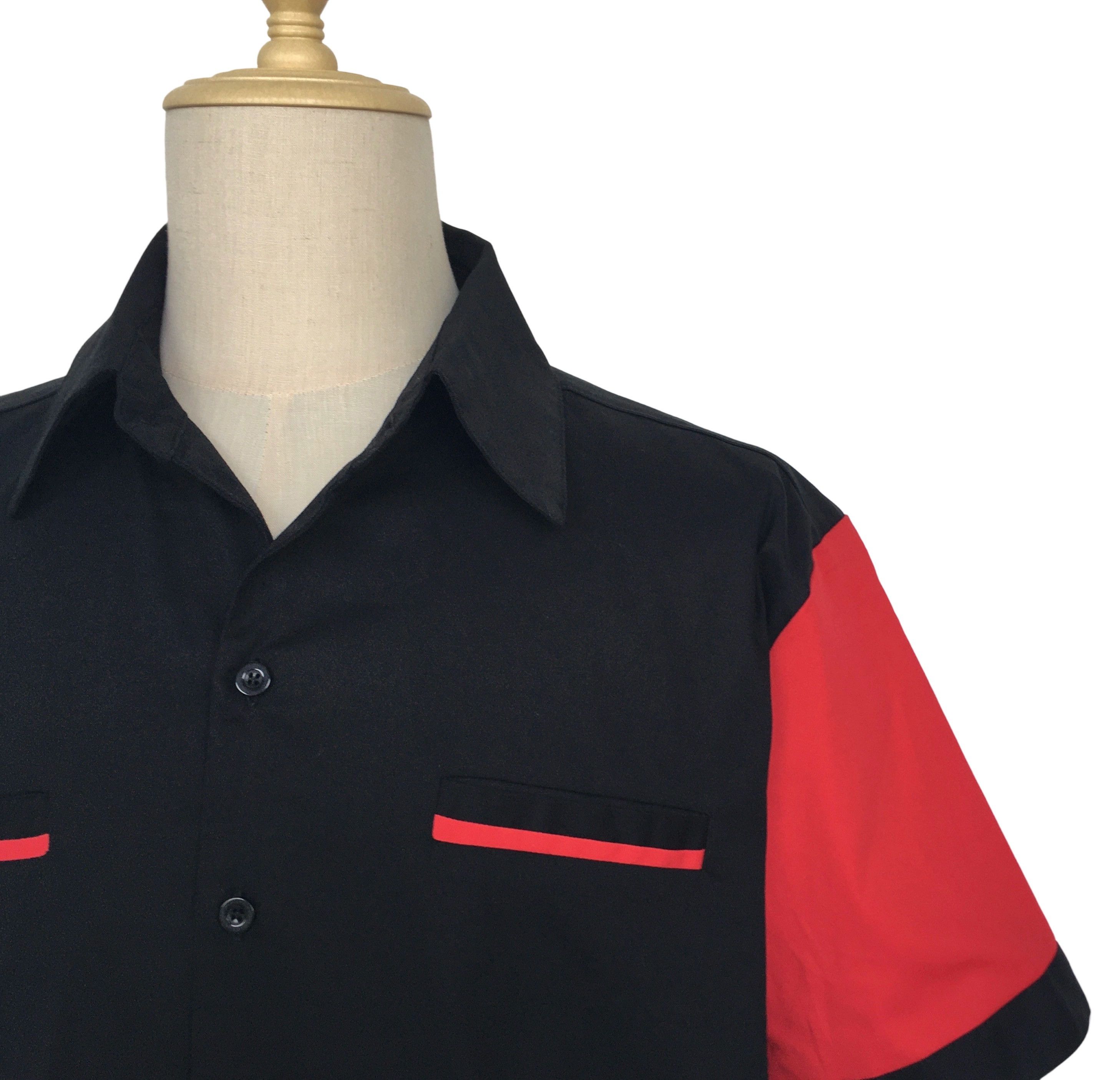 Other Vintage Shirt Short Sleeve Men Clothes Black Size US XXL / EU 58 / 5 - 4 Thumbnail