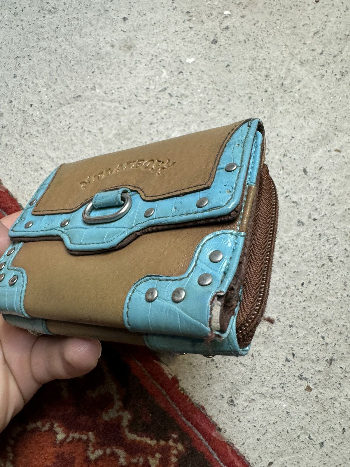 Playboy × Vintage Vintage Y2K Playboy 90s Leather Style Cowboy Wallet Size ONE SIZE - 3 Thumbnail