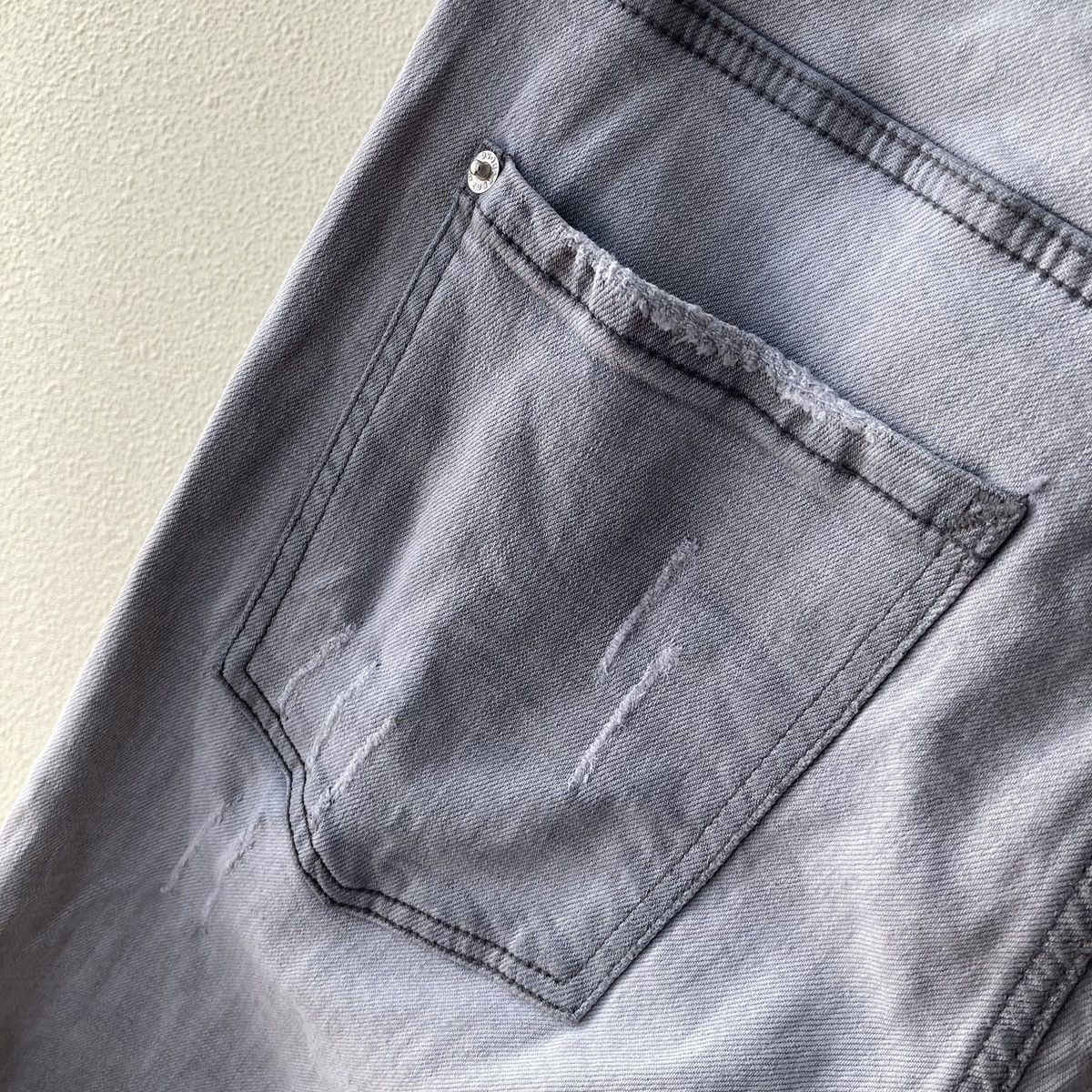 Vintage Dsquared2 Distressed Jeans Y2k Affliction Style Size US 34 / EU 50 - 5 Thumbnail