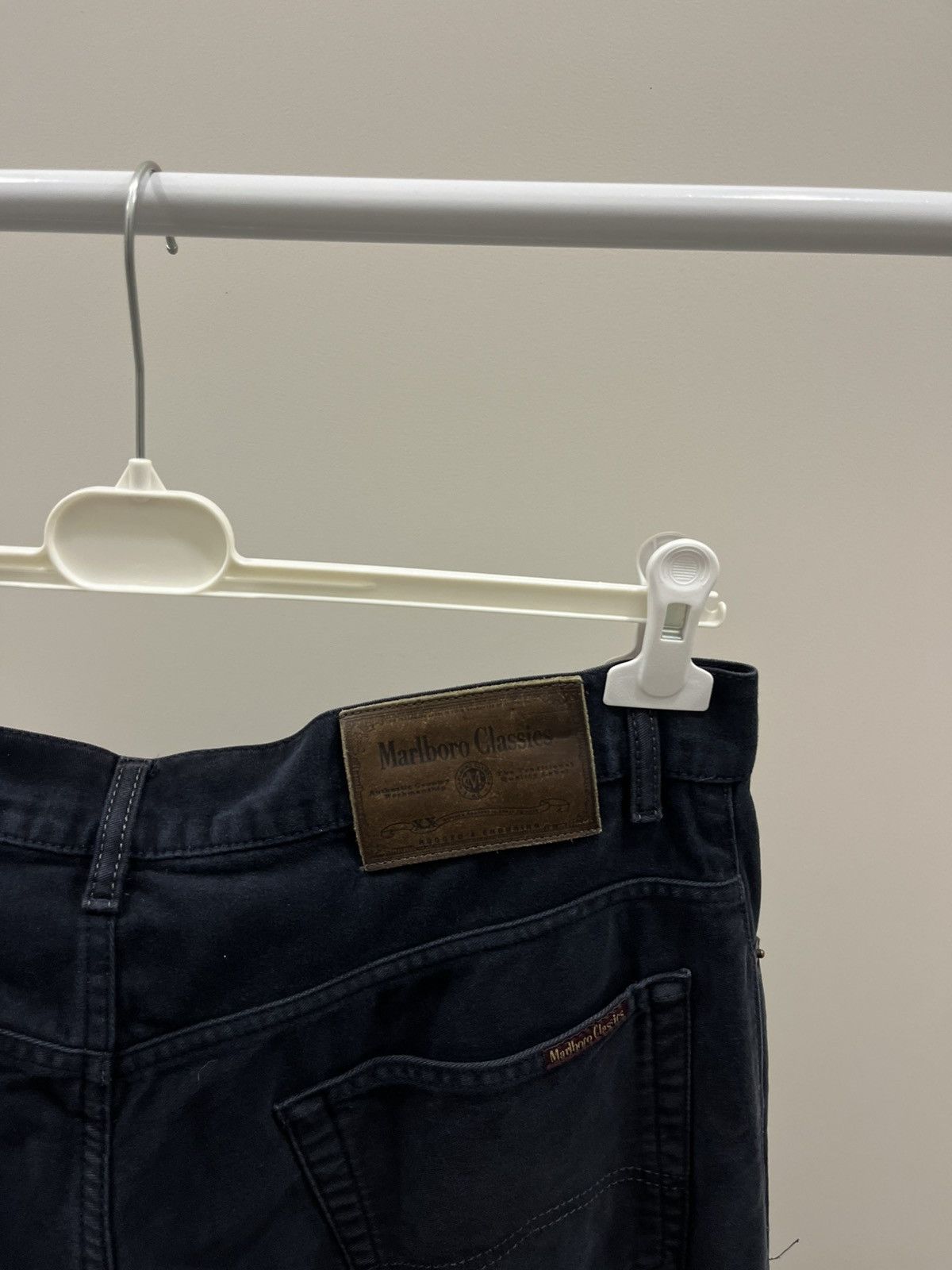 Marlboro Classics Vintage Black Marlboro Classic Mens Jeans Pants 36x34 Size US 36 / EU 52 - 4 Thumbnail