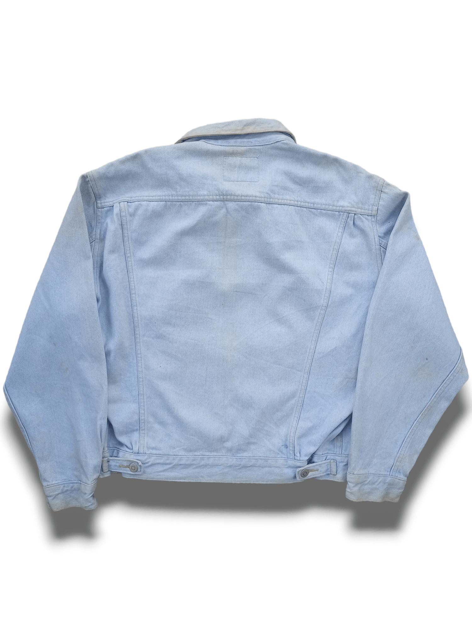 Wrangler Vintage Japan Wrangler Buckle Back Denim Jacket Size Medium Size US M / EU 48-50 / 2 - 2 Thumbnail