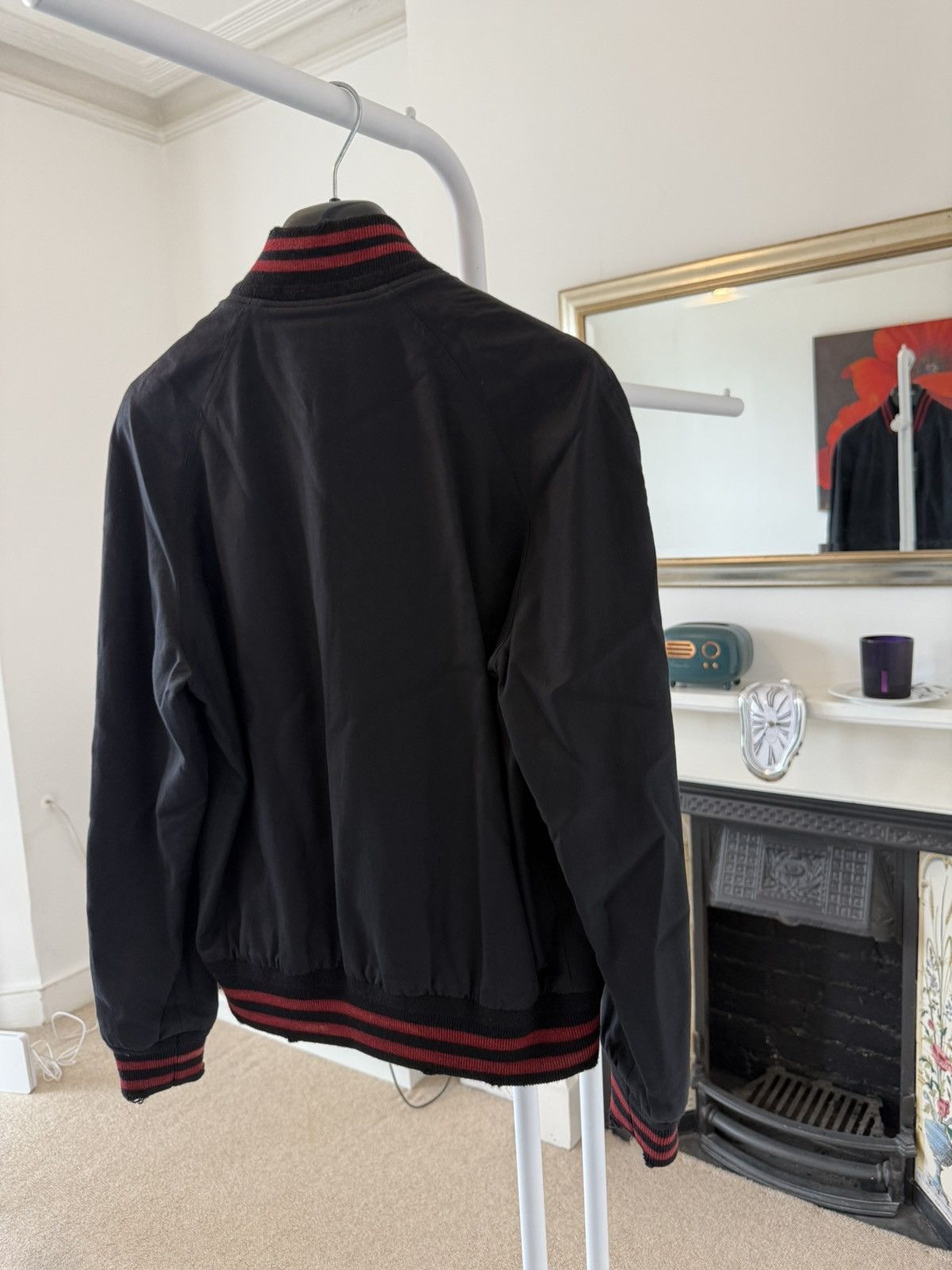 Saint Laurent Paris SS17 Saint Laurent Distressed Viscose Bomber Jacket Size US M / EU 48-50 / 2 - 5 Thumbnail