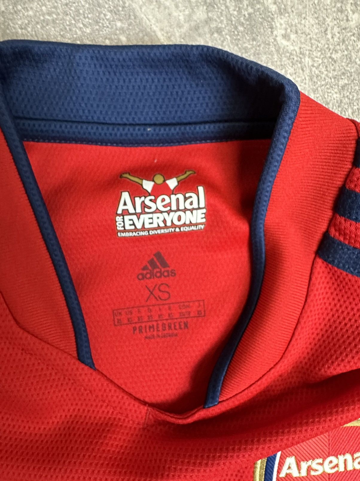Vintage Men’s adidas Arsenal London soccer jersey fc fotball shit Size US XS / EU 42 / 0 - 8 Thumbnail