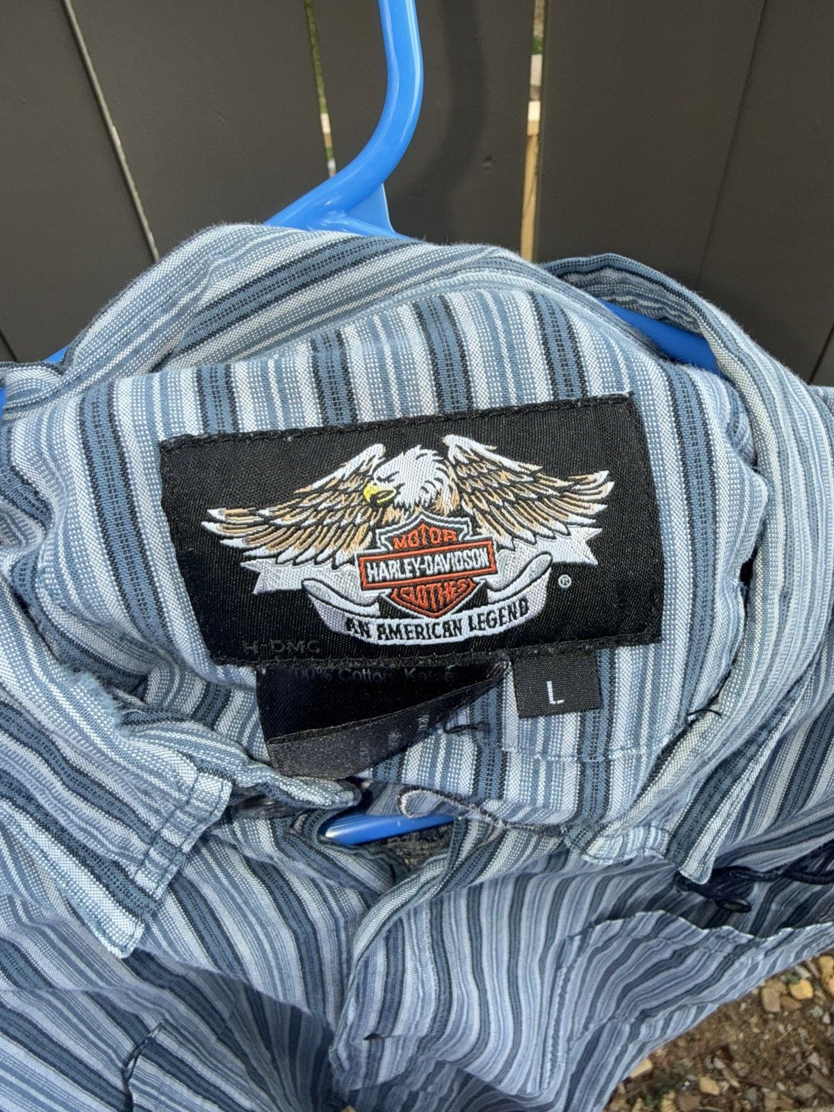 Ed Hardy Vintage Ed Hardy Striped Button Up Size US L / EU 52-54 / 3 - 3 Thumbnail