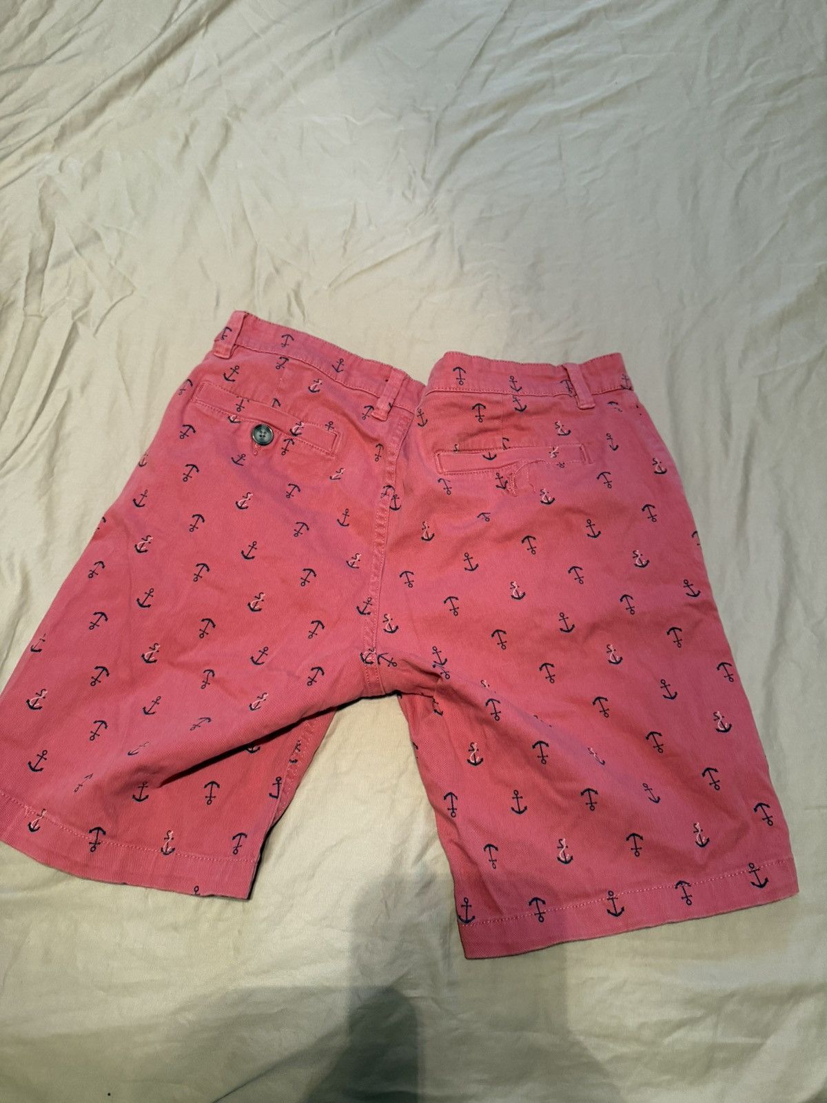 Other Button Up Red Boat Shorts Size US 33 - 2 Thumbnail