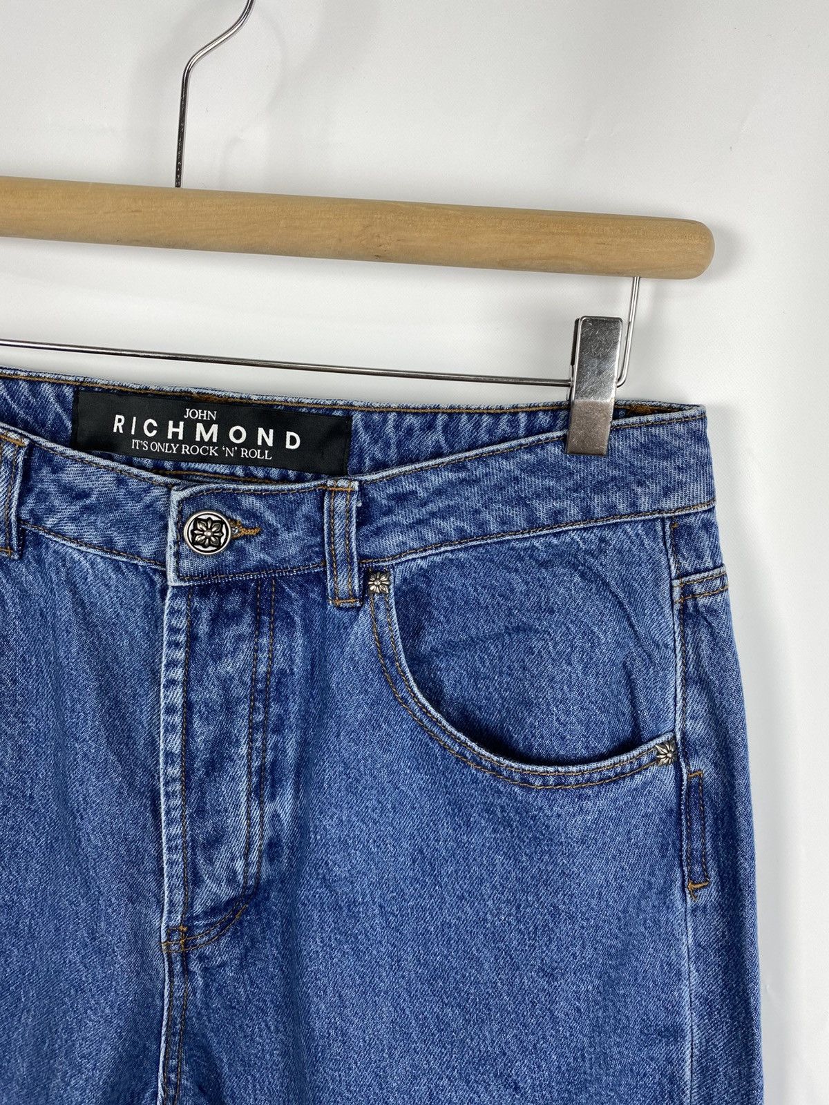 John Richmond John Richmond Denim Jeans Tapered Men size 34 Size US 34 / EU 50 - 3 Thumbnail