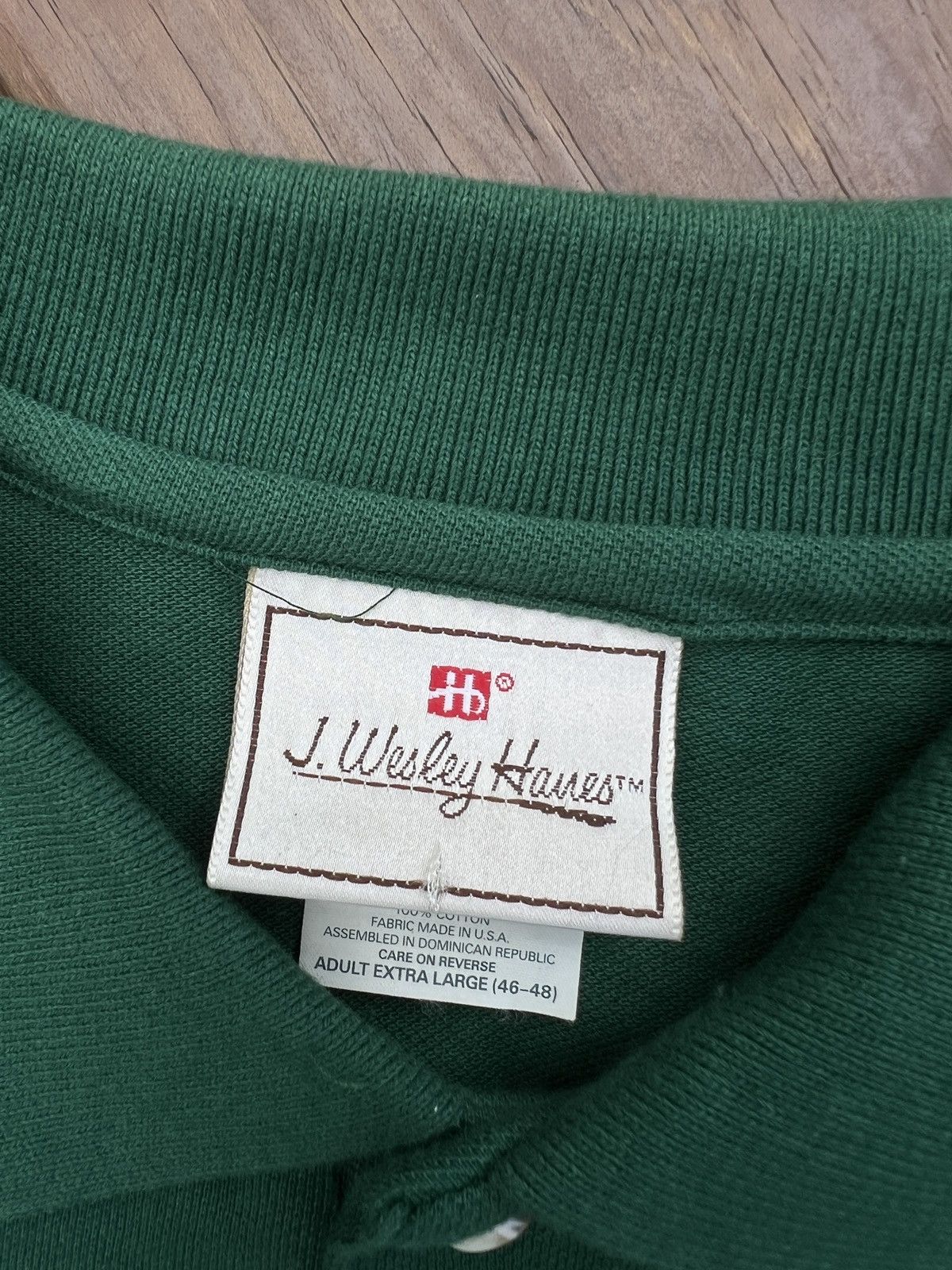 Hanes × Vintage Vintage 90s Nature Bowhunting Polo Long Sleeve Shirt Size US XL / EU 56 / 4 - 9 Thumbnail