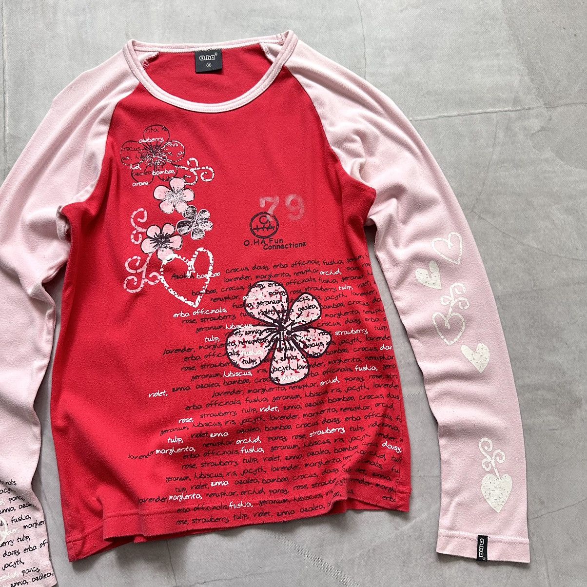Hysteric Glamour Cute Floral Custo Barcelona Vibe Long Sleeve T Shirt Size M / US 6-8 / IT 42-44 - 2 Thumbnail