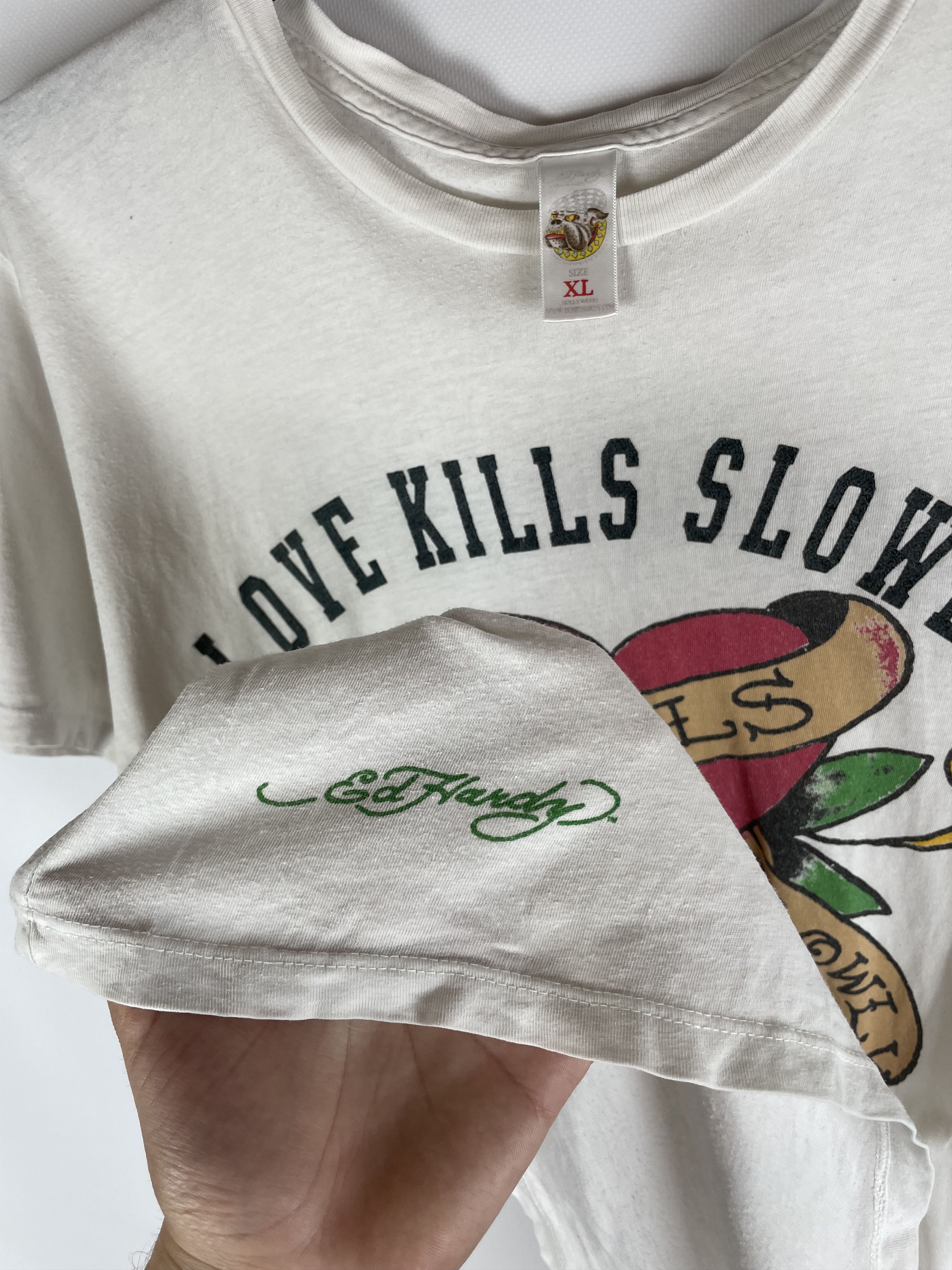 Ed Hardy Vintage Y2K Ed Hardy Tee Size US XL / EU 56 / 4 - 6 Thumbnail