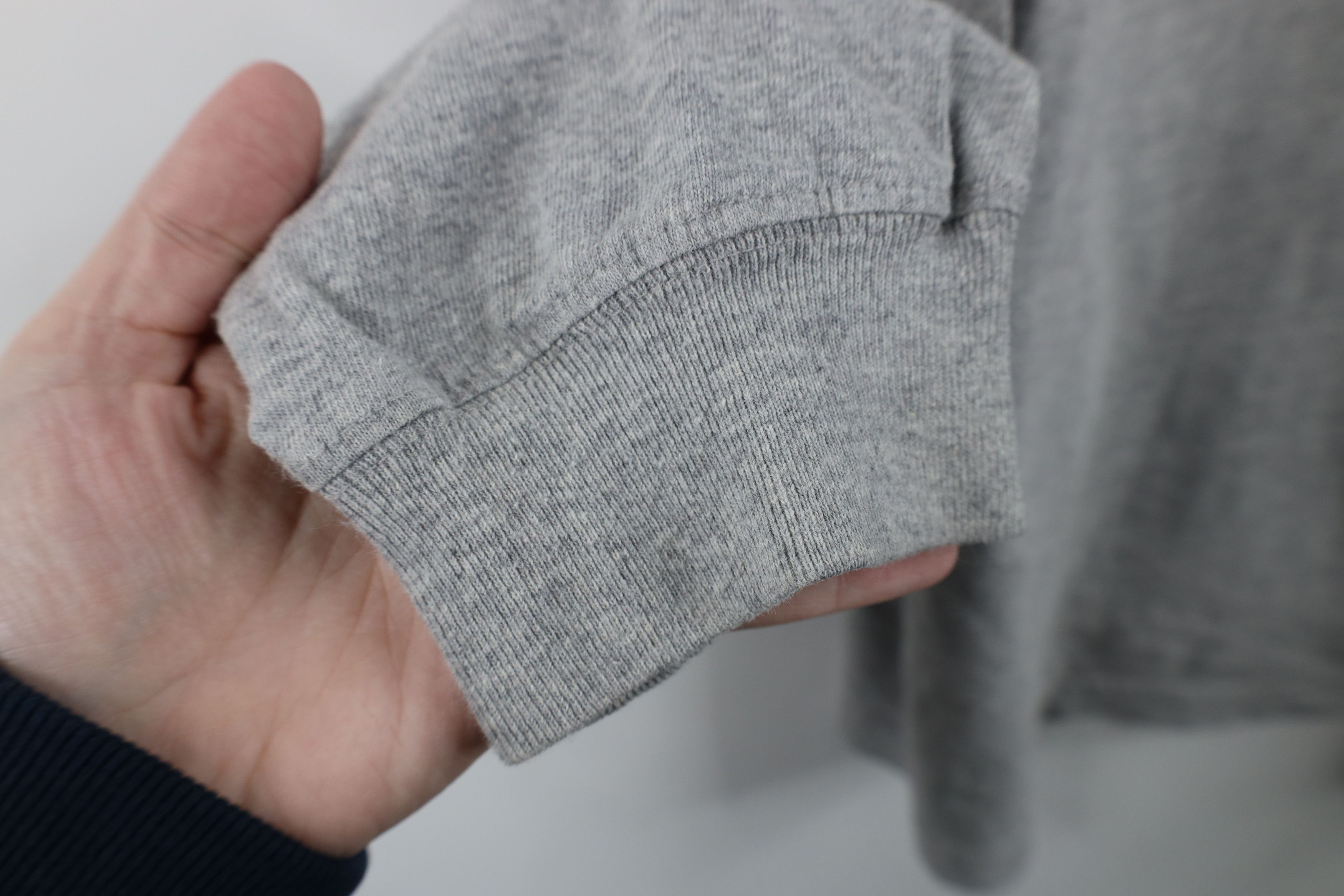 Tommy Hilfiger × Vintage Vintage 90s Tommy Hilfiger Spell Long Sleeve T-Shirt Gray Size US L / EU 52-54 / 3 - 7 Thumbnail