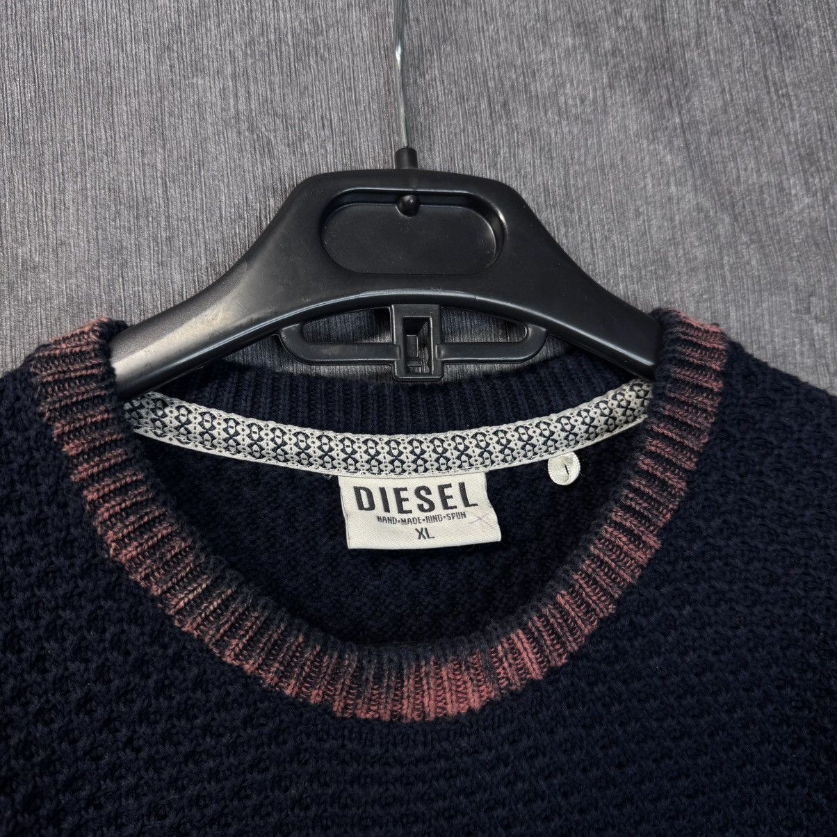 Diesel Avant Garde sweater diesel hand made custom Size US L / EU 52-54 / 3 - 3 Thumbnail