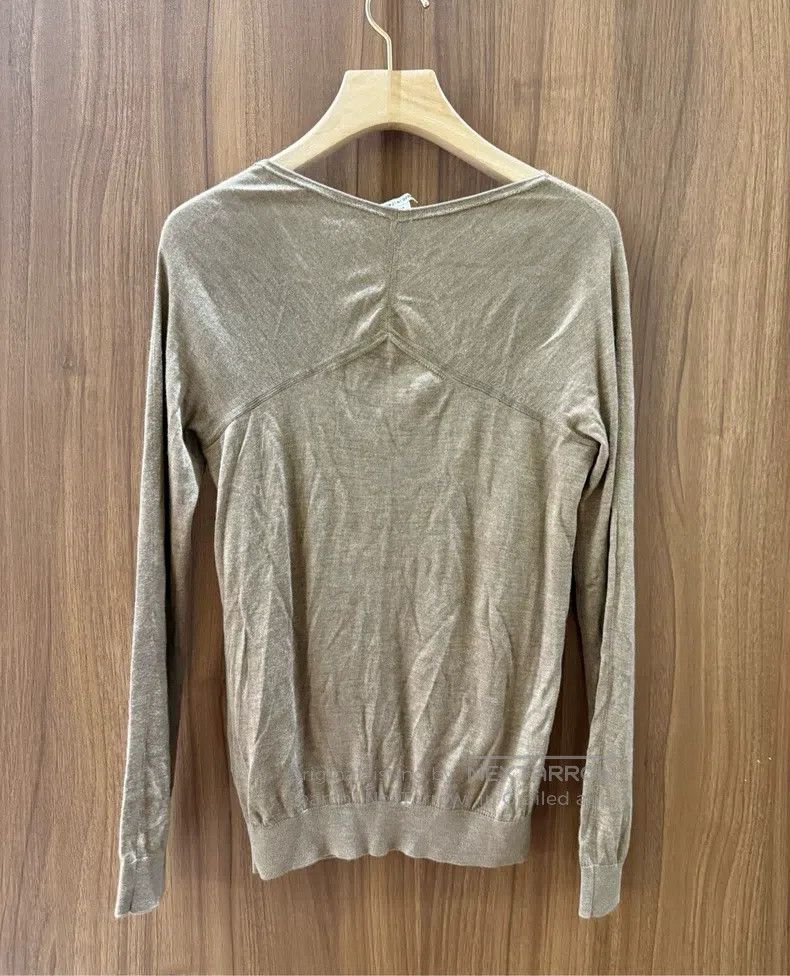 Hermes Hermes Cashmere and silk knitted sweater Size XS / US 0-2 / IT 36-38 - 3 Thumbnail