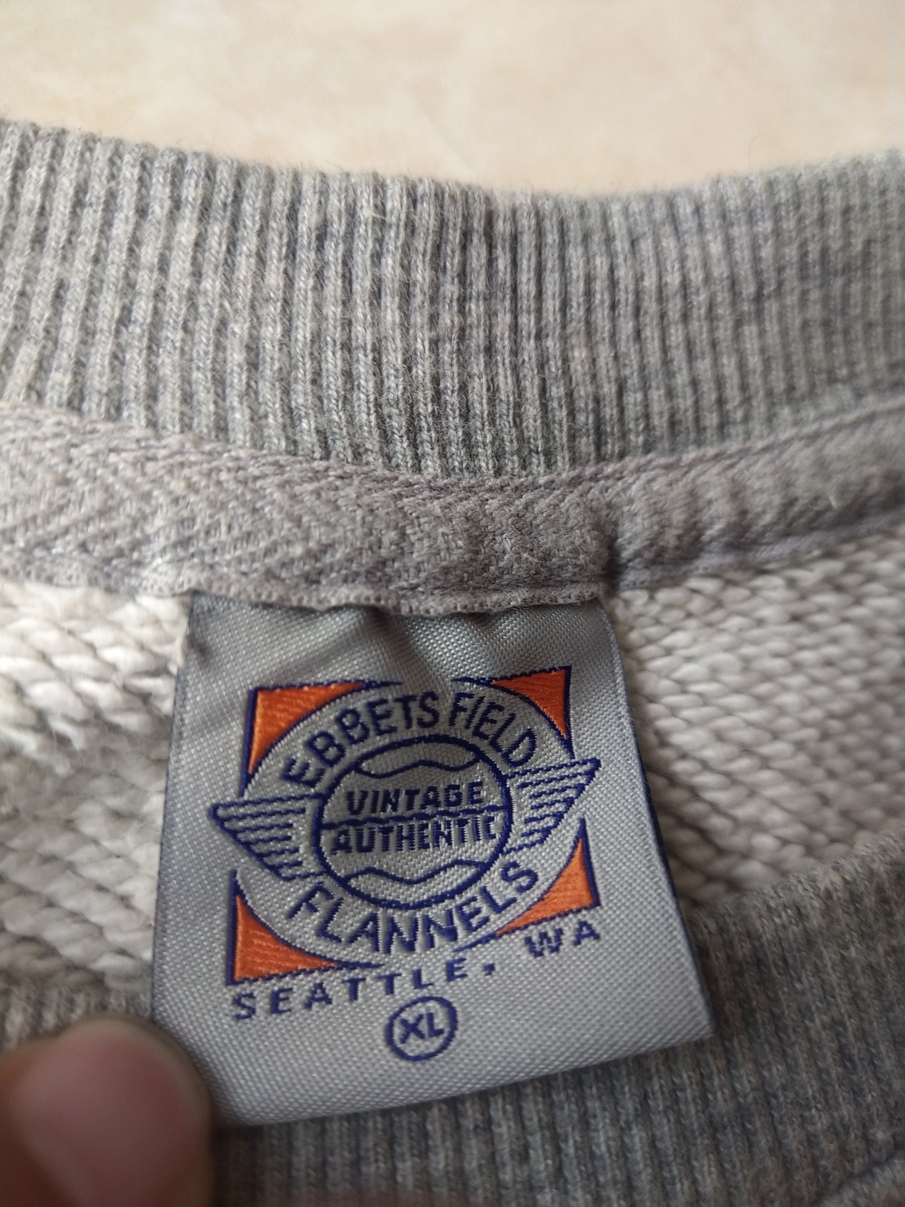 Ebbets Field Flannels Ebbets Field Flannels EBFD Authentic Crewneck Sweatshirt XL Size US XL / EU 56 / 4 - 8 Thumbnail