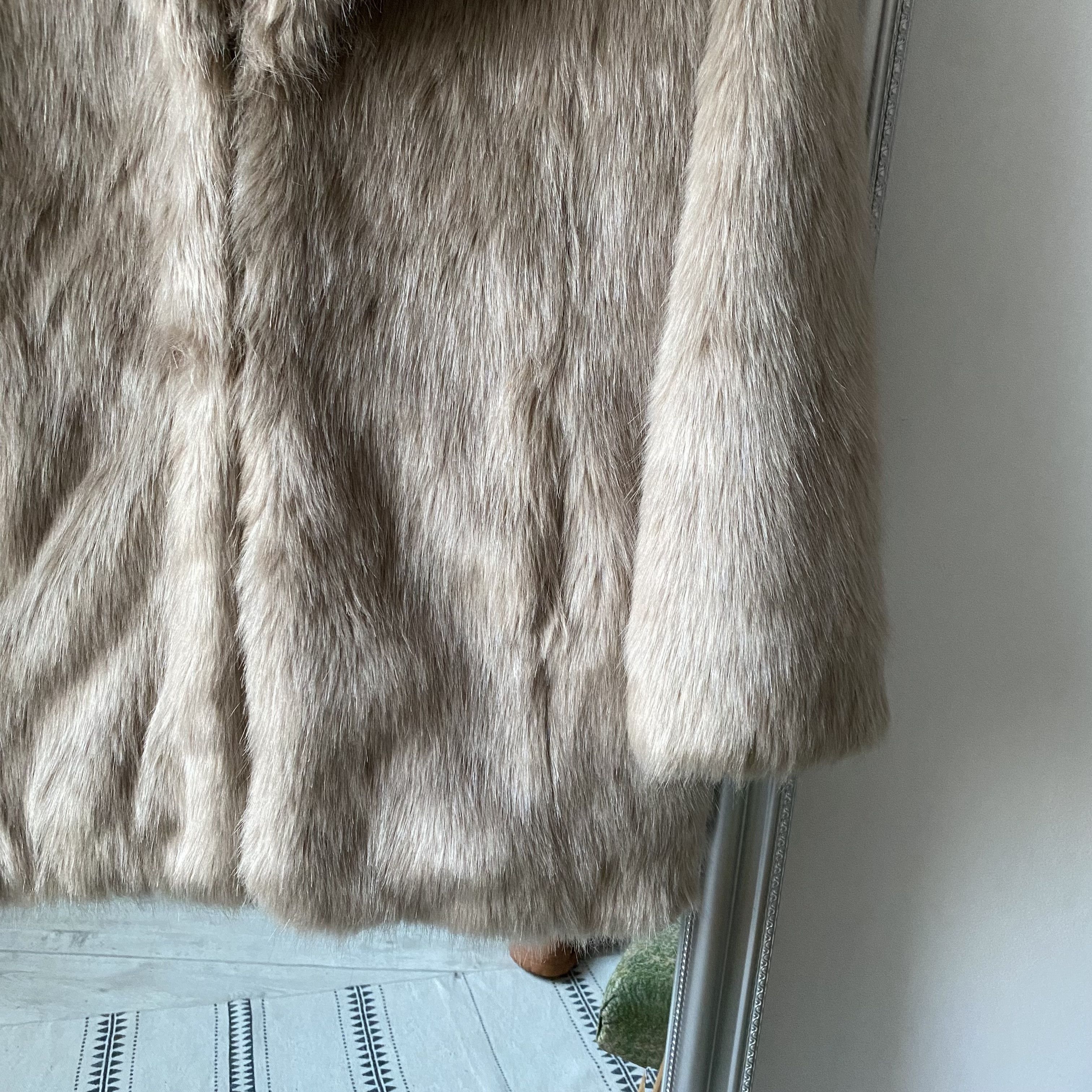 Hysteric Glamour Vintage 2000s Y2K Faux fur coat Japanese Avant-garde Size M / US 6-8 / IT 42-44 - 3 Thumbnail