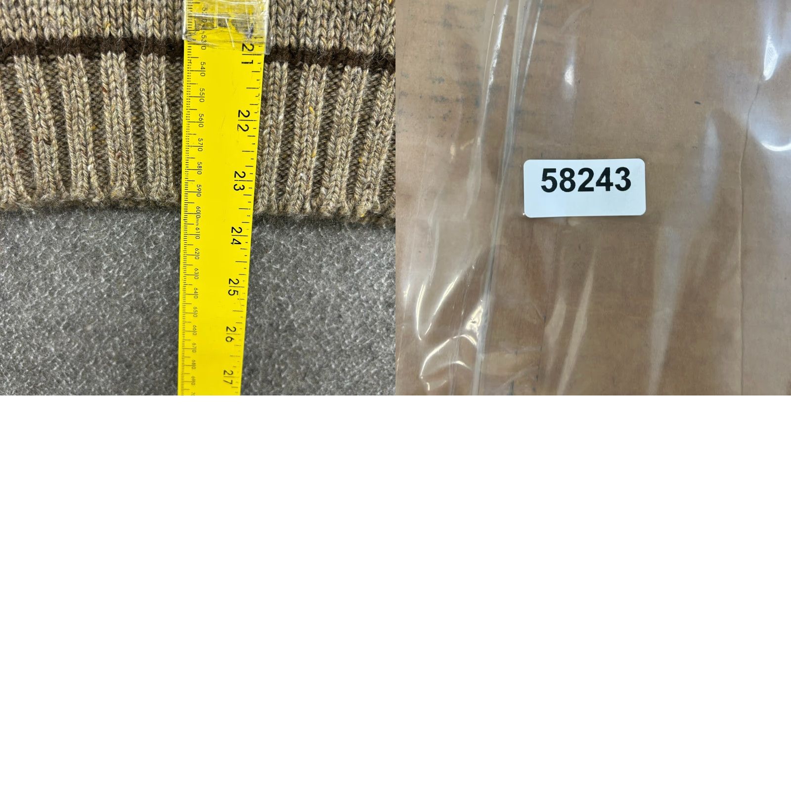 Vintage VINTAGE Kingsport Sweater Womens L Beige Wool Cable Knit Pullover 90s Speckle Crew Neck Long Sleeve Regular Fit 90s Womens Size L / US 10 / IT 46 - 8 Thumbnail