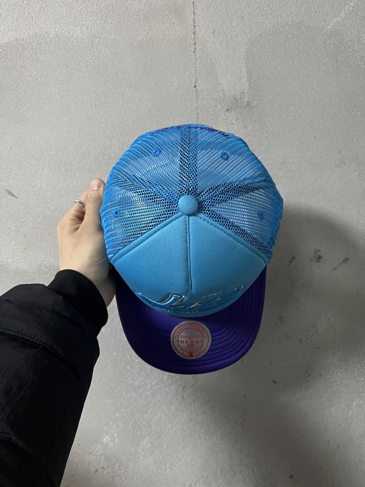 Mitchell & Ness × NBA Rare Mitchell Ness MN Utah Jazz Truck Snapback Adjustable Hat Size ONE SIZE - 4 Thumbnail