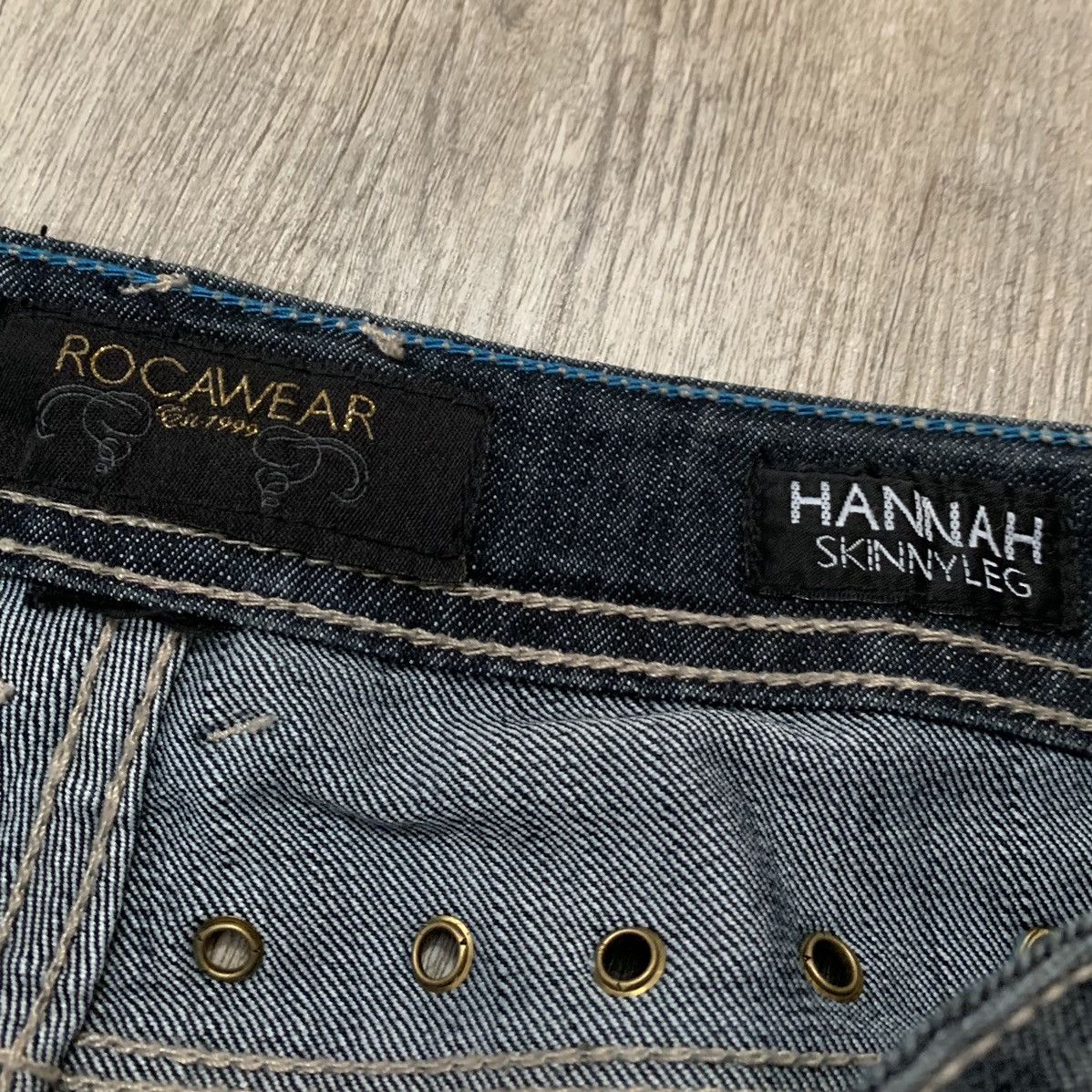 Rocawear × Vintage Rocawear Hannah Skinny Leg Size 34" / US 12 / IT 48 - 8 Thumbnail