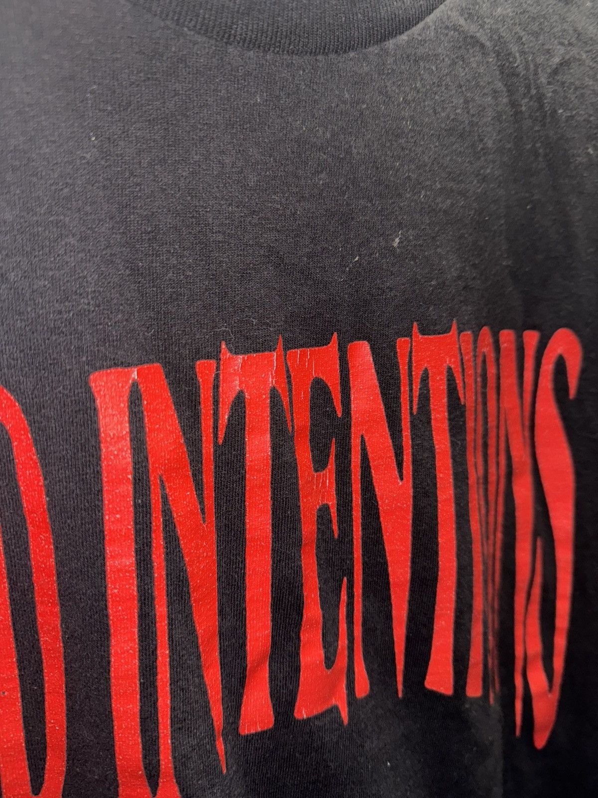NAV NAV “Good Intentions” T-Shirt Black/Red – Size XL Size US XL / EU 56 / 4 - 4 Thumbnail