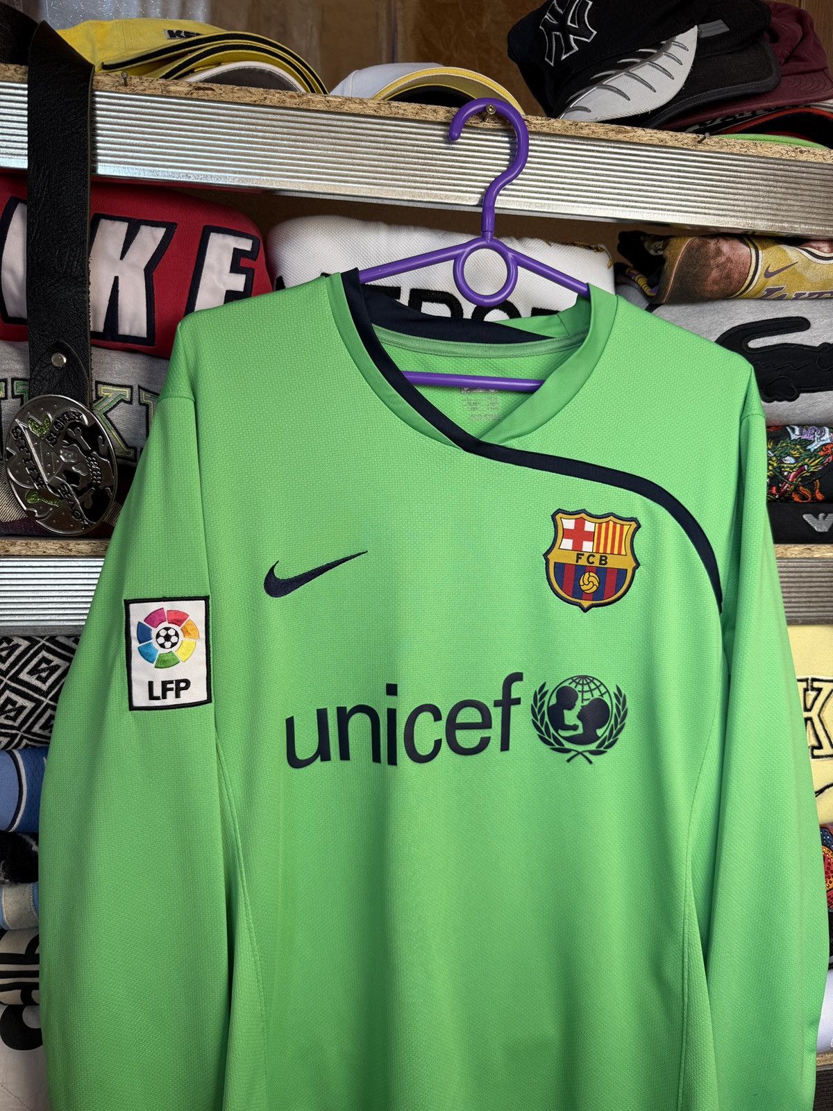 Nike Nike FCB Barcelona LFP longsleeve jersey Size US L / EU 52-54 / 3 - 3 Thumbnail