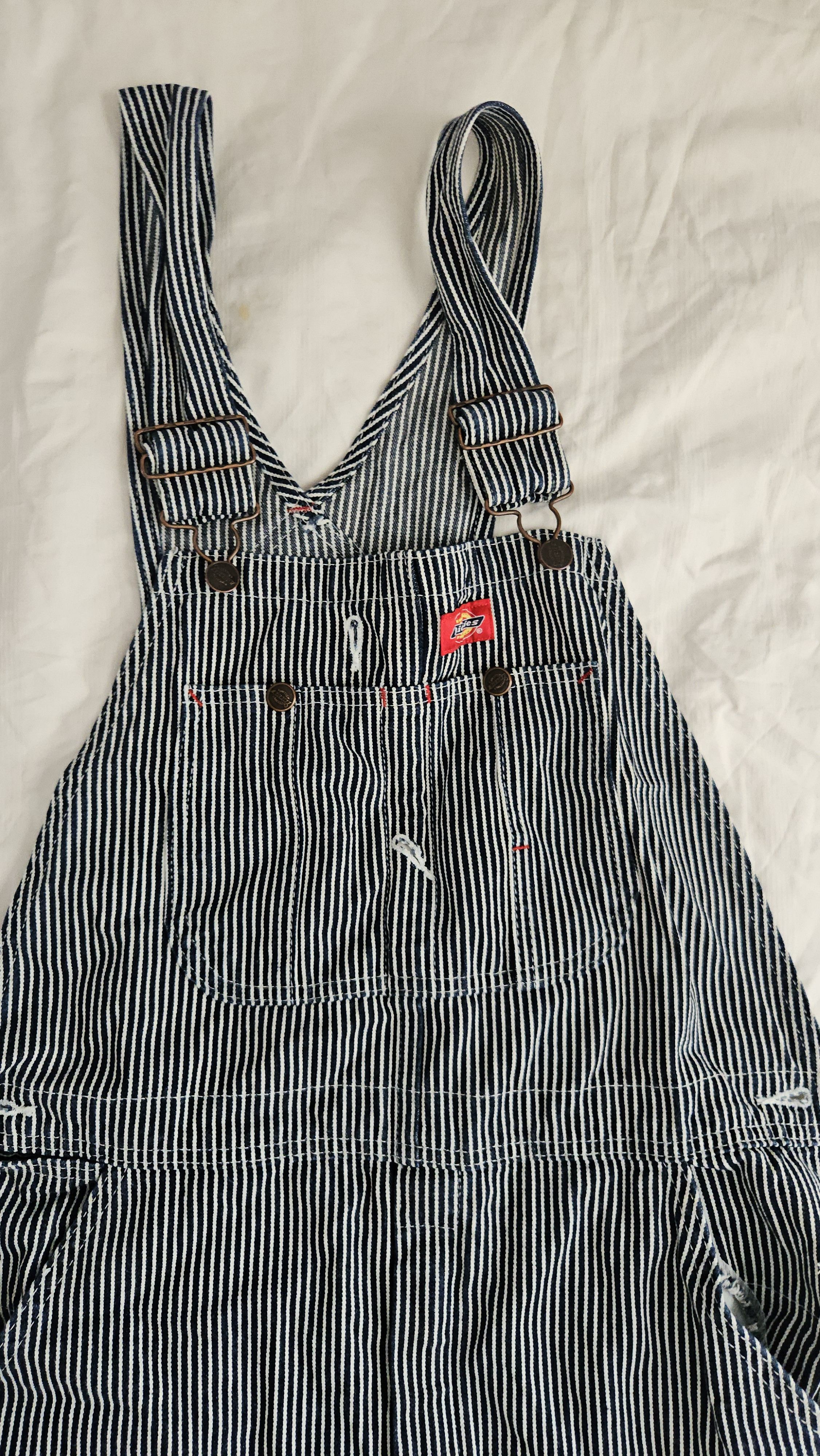 Dickies Dickies Stripe Overalls Size US 30 / EU 46 - 1 Thumbnail