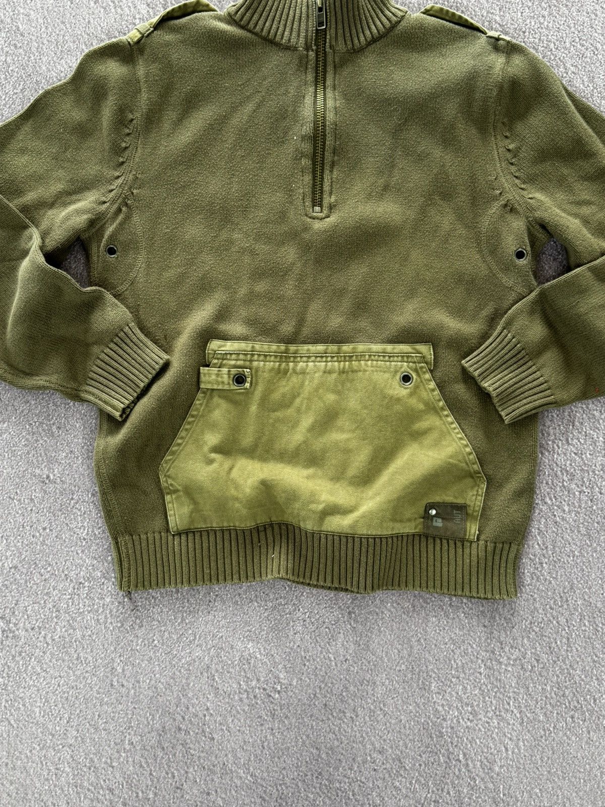 Japanese Brand VTG Streetwear Junya Watanabe Kapital Style Japanese Sweater Size US S / EU 44-46 / 1 - 3 Thumbnail