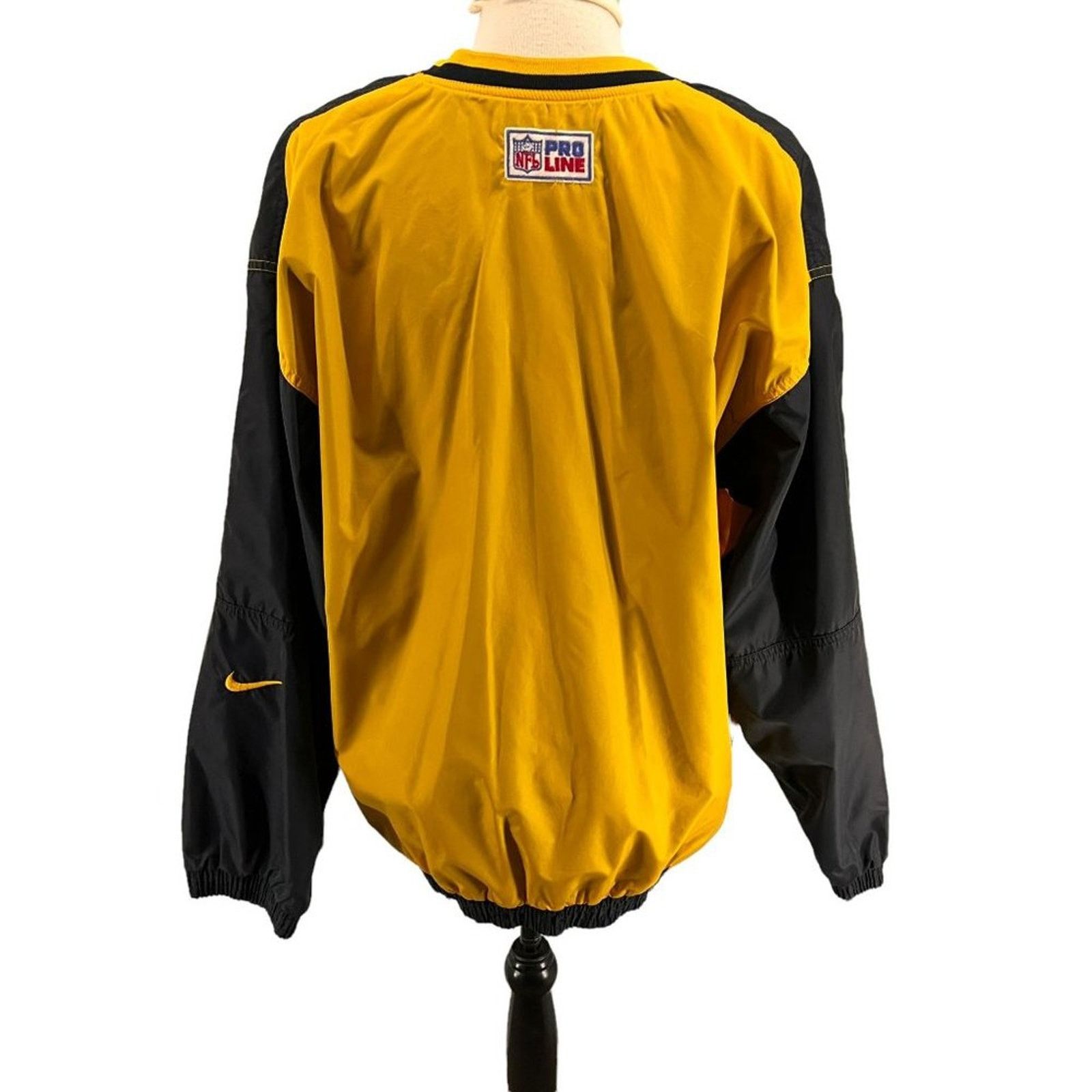 Nike Vintage Nike Proline Reversible Pittsburgh Steelers Pullover Size US L / EU 52-54 / 3 - 3 Thumbnail