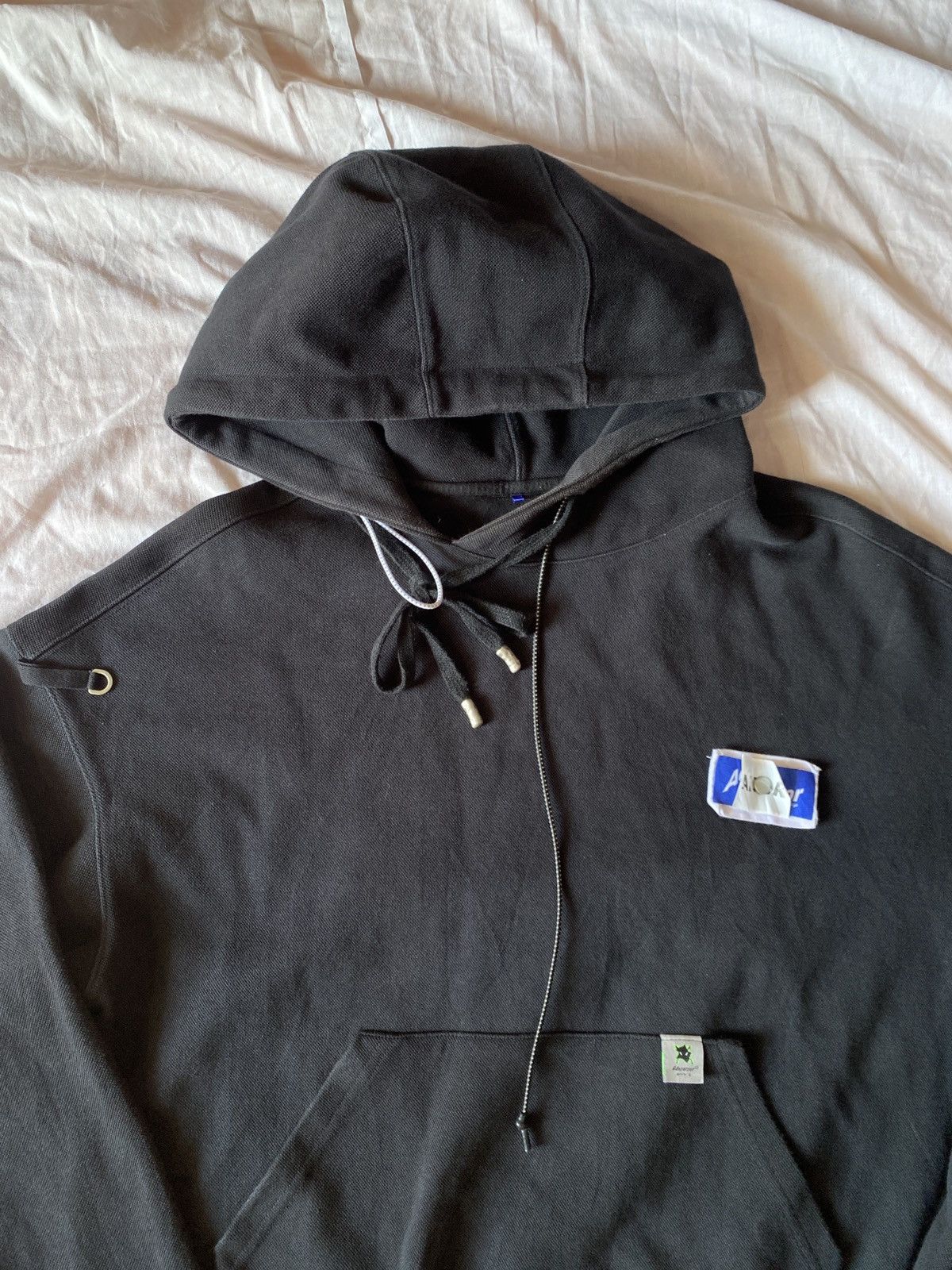 Ader Error Asymmetrical Hoodie from Ader Error black rivet label Size US L / EU 52-54 / 3 - 4 Thumbnail