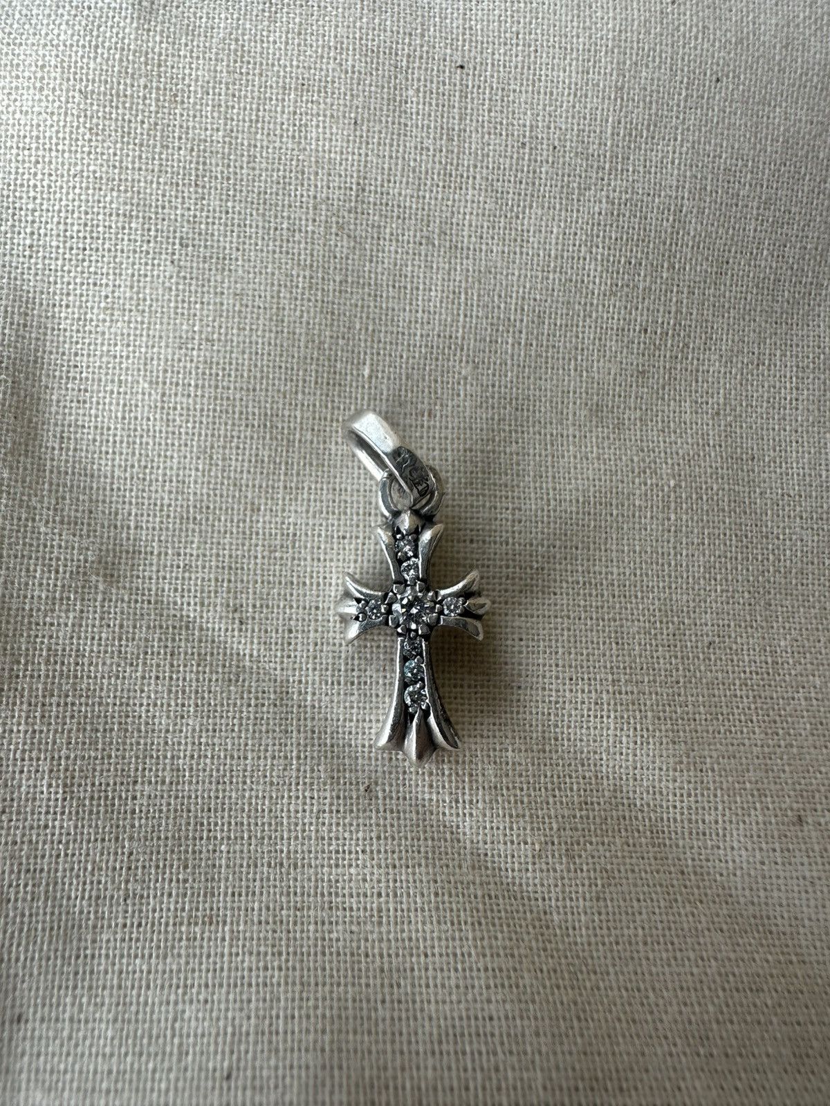 Chrome Hearts Chrome Hearts Diamond Baby Fat Cross Size ONE SIZE - 3 Thumbnail