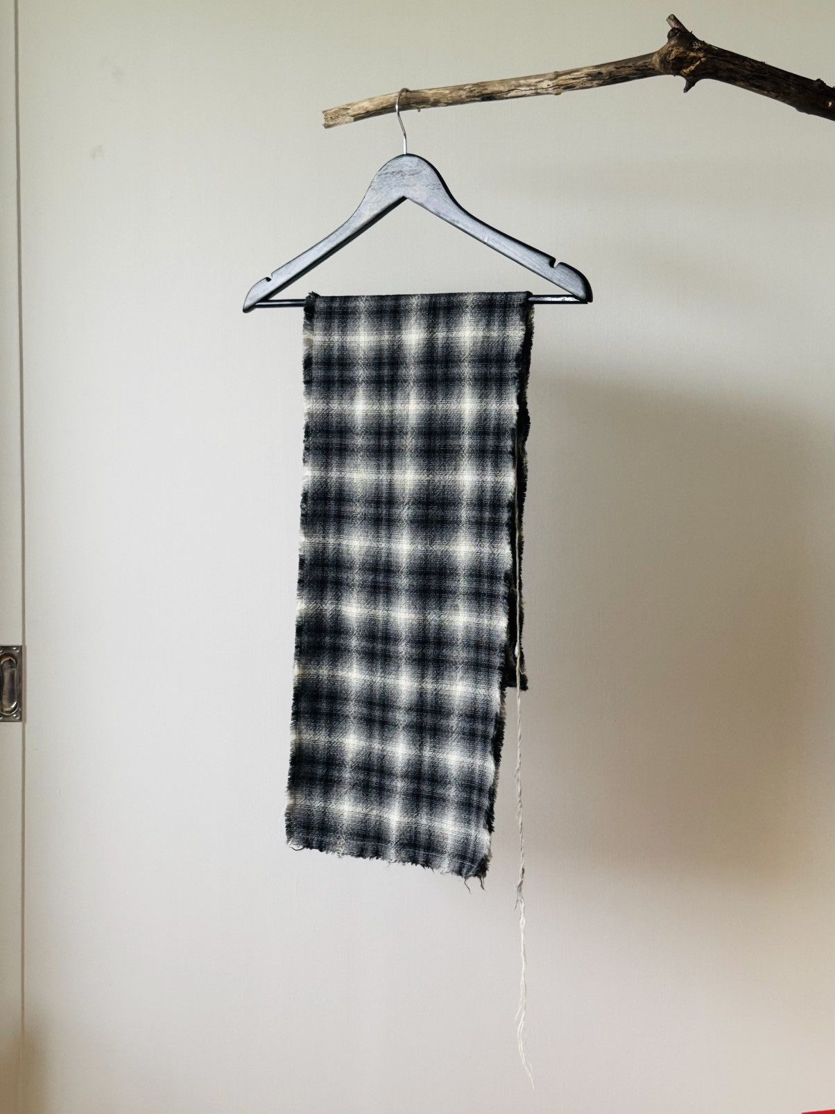 Wings + Horns Wings + horns merino wool scarf Size ONE SIZE - 1 Thumbnail