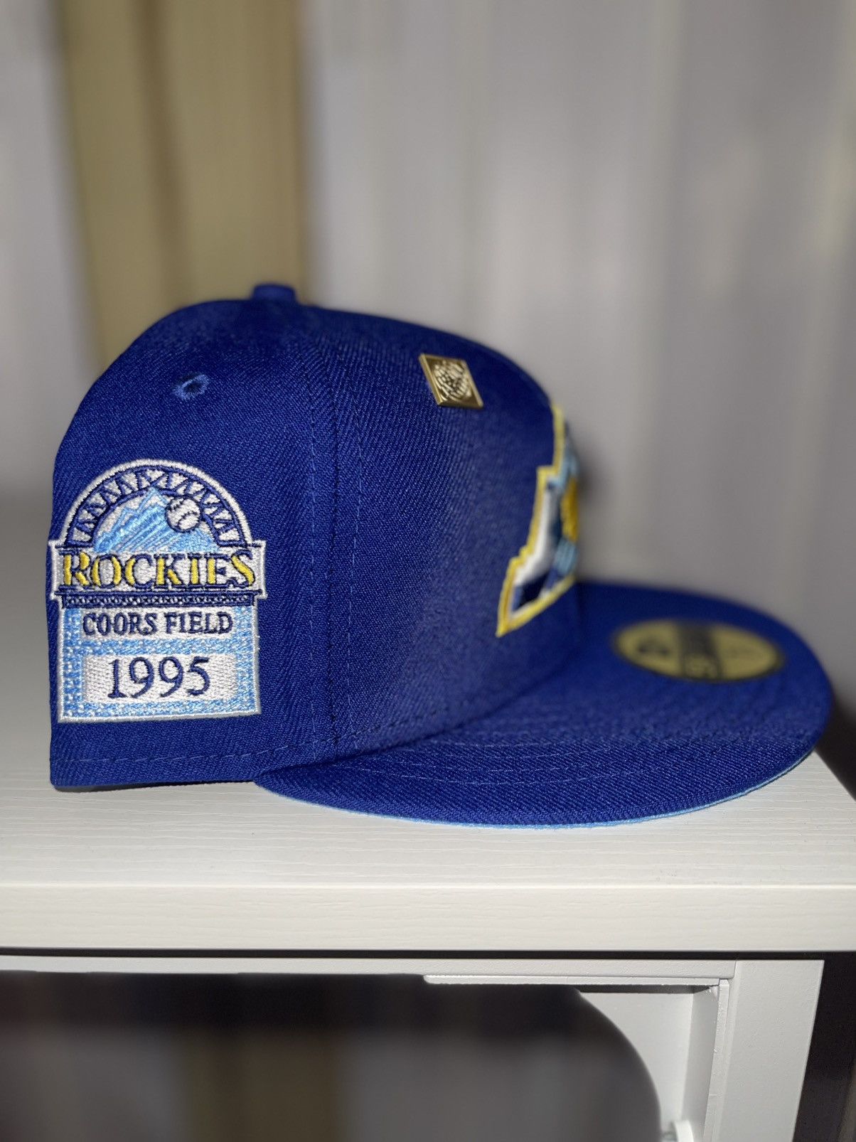Capsule × New Era Capsule Rockies Dark Royal Icey Brim Fitted size 7 1/4 Size ONE SIZE - 2 Thumbnail