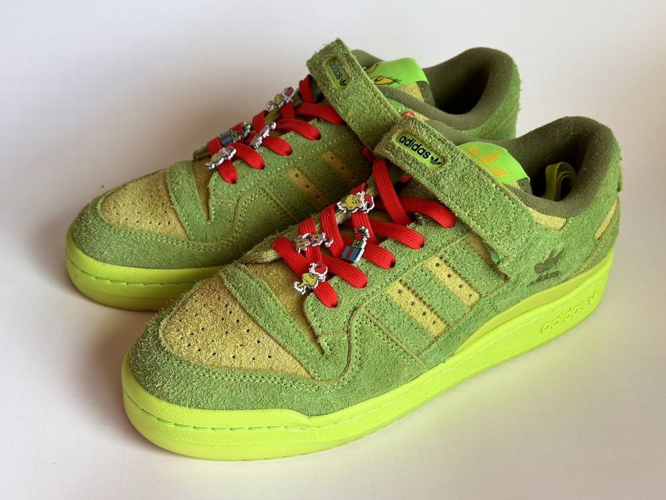 adidas forum grinch rosa