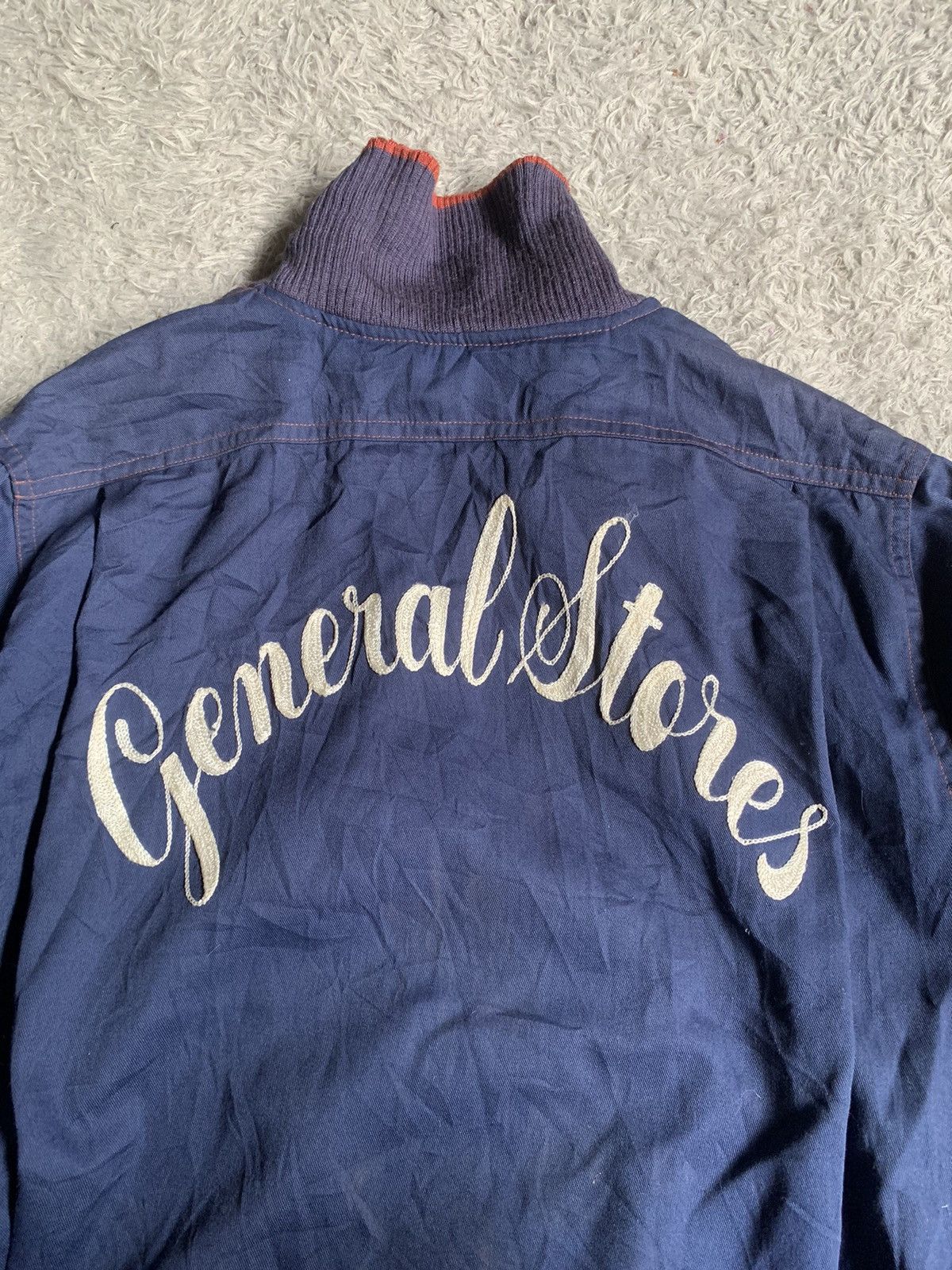 Japanese Brand Vintage Style Eyes Sugar Cane Toyo Enterprise Stadium Jacket Size US M / EU 48-50 / 2 - 8 Thumbnail