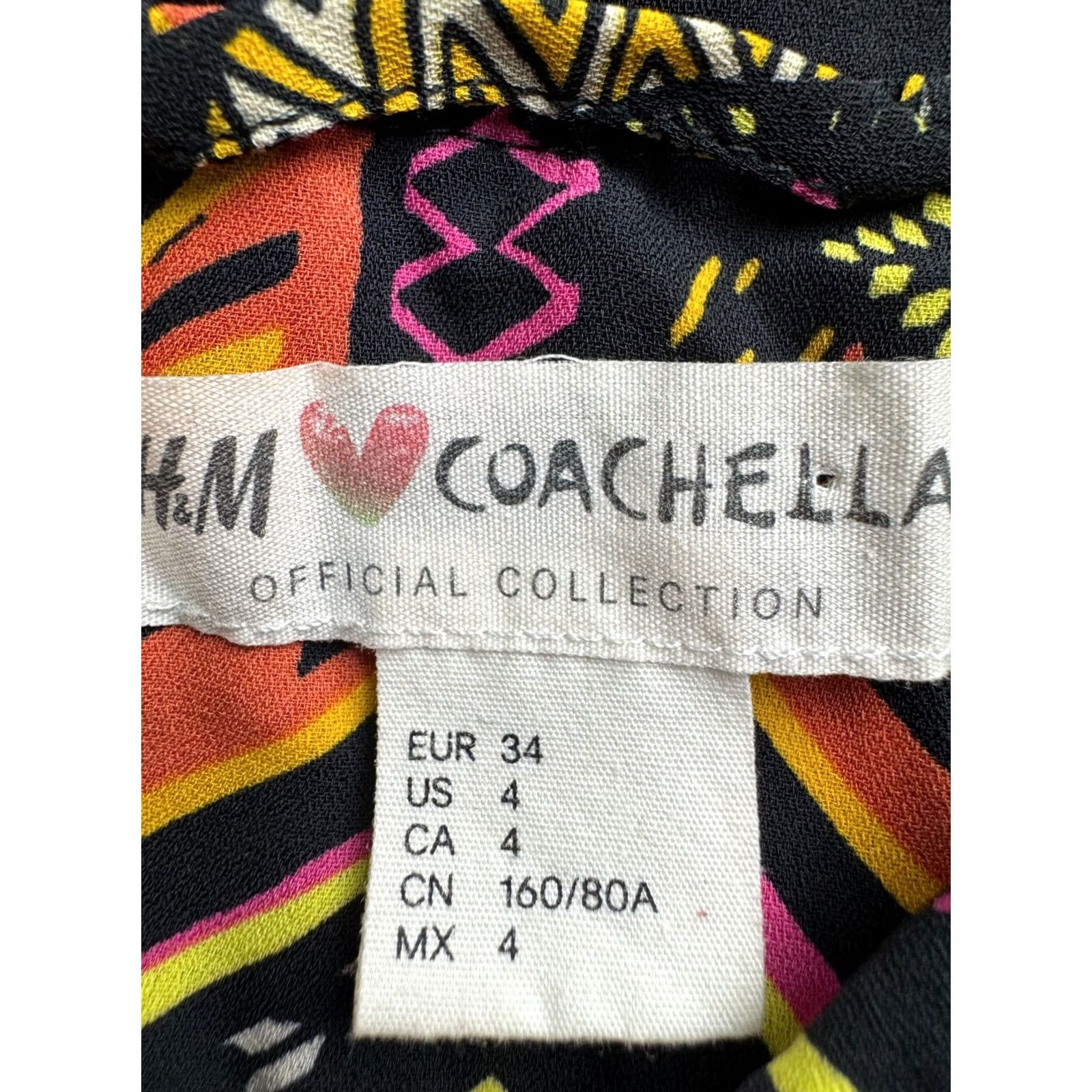 H&M H&M Coachella Jacket Multicoloured Womens Size 34 Size XXS / US 00 / IT 34 - 4 Thumbnail