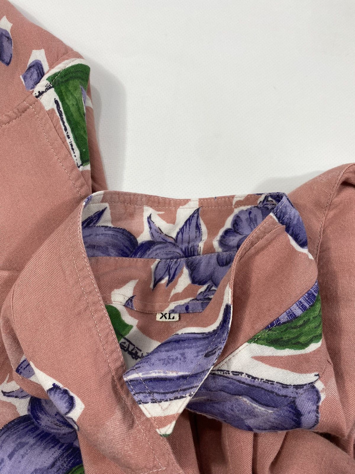 Vintage Vintage 70s 80s Crazy Abstract Hawaiian Festival Party Shirt Size US XL / EU 56 / 4 - 6 Thumbnail