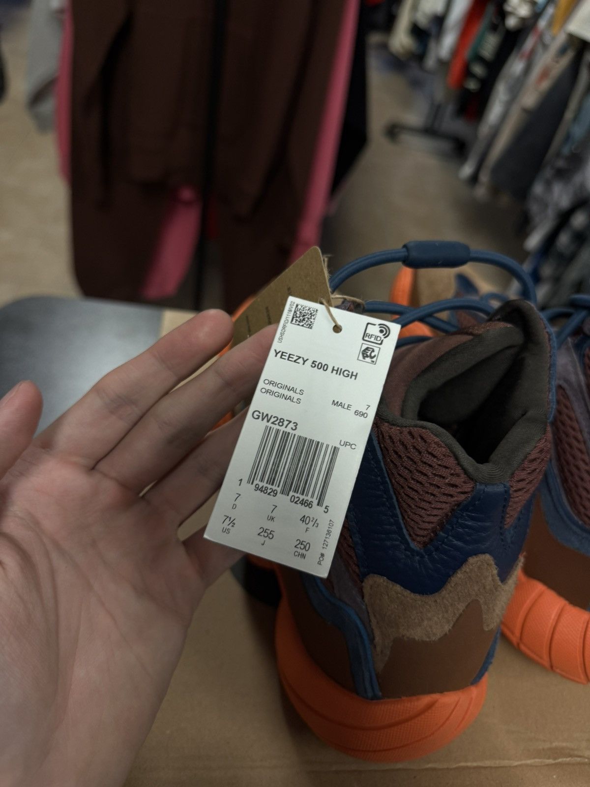 Adidas × Yeezy Yeezy Adidas 500 Tactile Orange Size 7.5 (NEW) Size US 7.5 / EU 40-41 - 19 Thumbnail